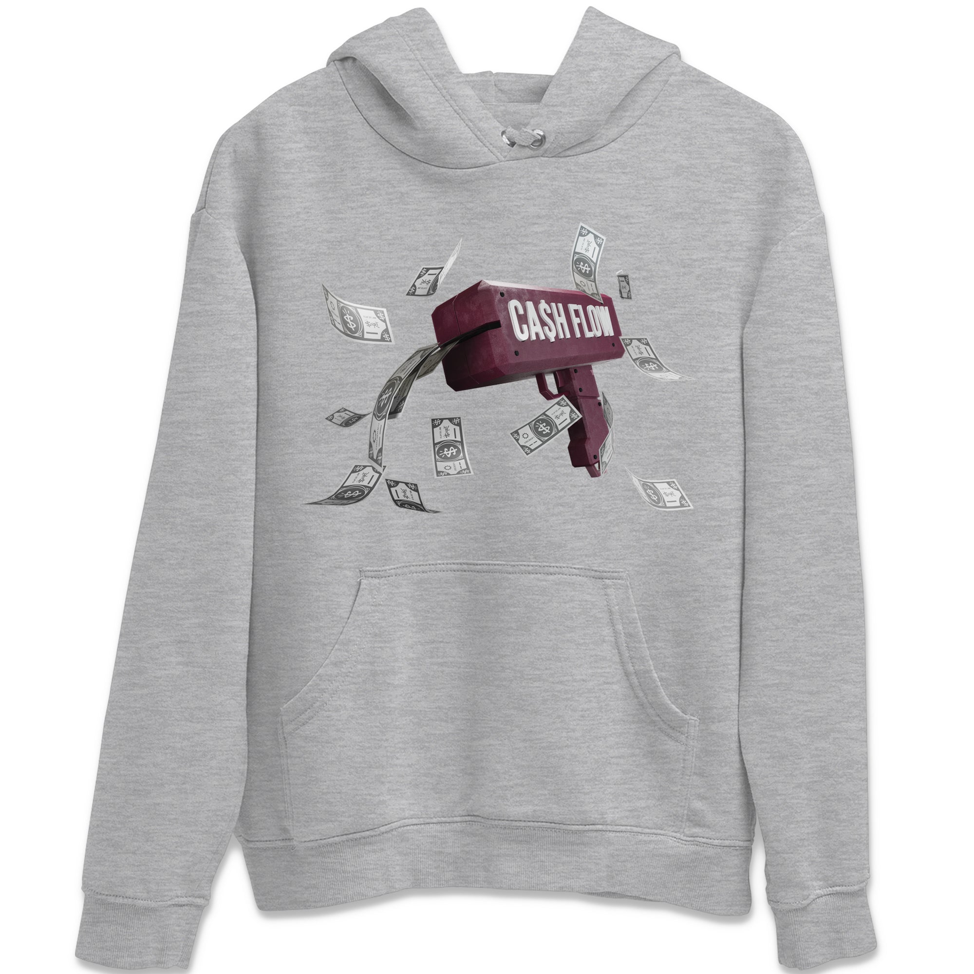 Cash Flow Unisex Tops - Air Jordan 5 Burgundy