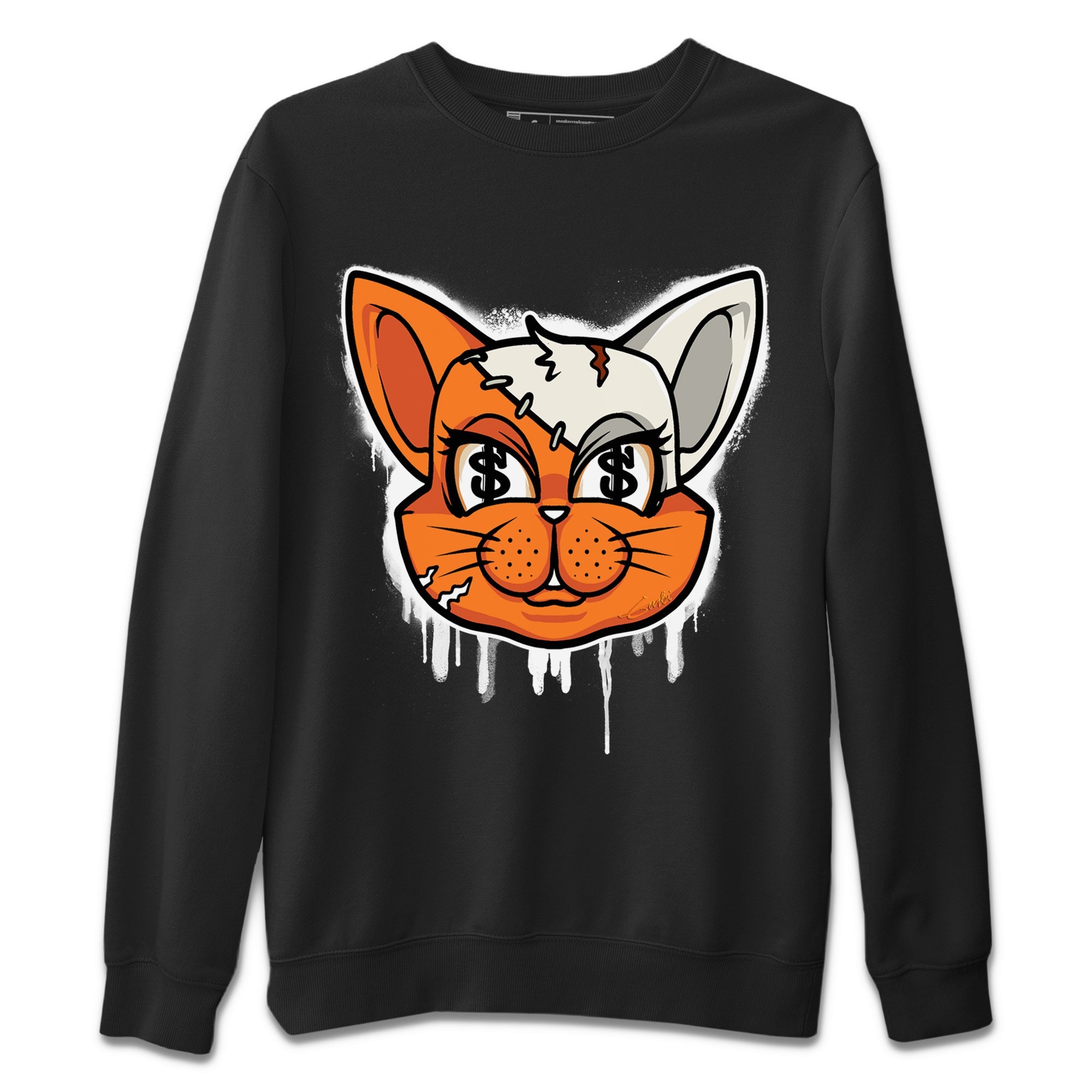 Cat Face Unisex Tops - Air Jordan 1 Starfish