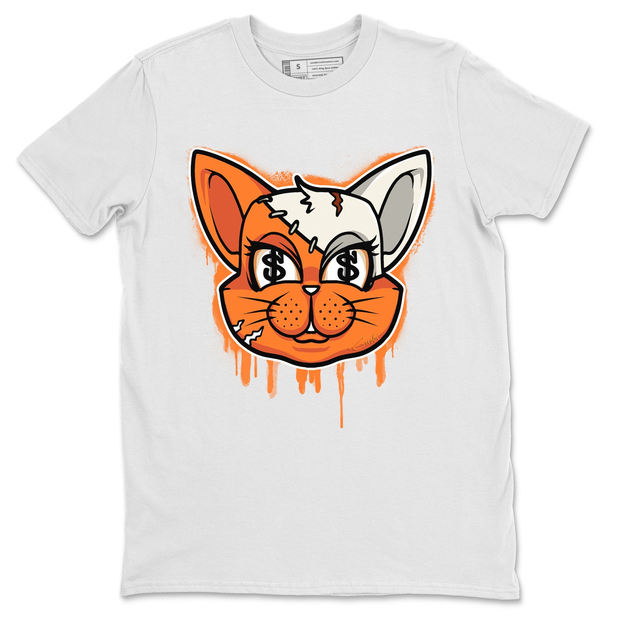 Cat Face Unisex Tops - Air Jordan 1 Starfish