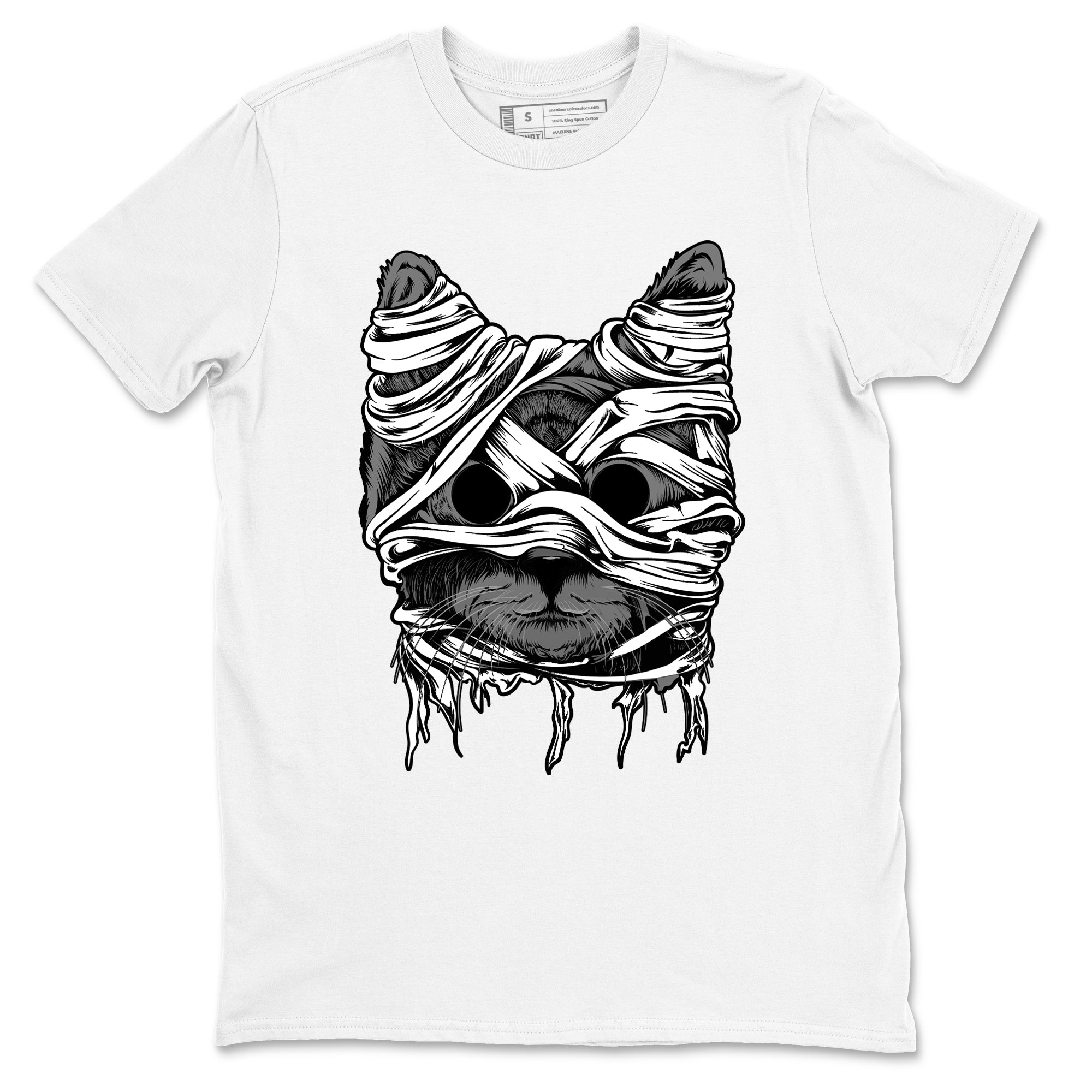 Cat Mummy snkmatch Tees - Air Jordan 4 Fear