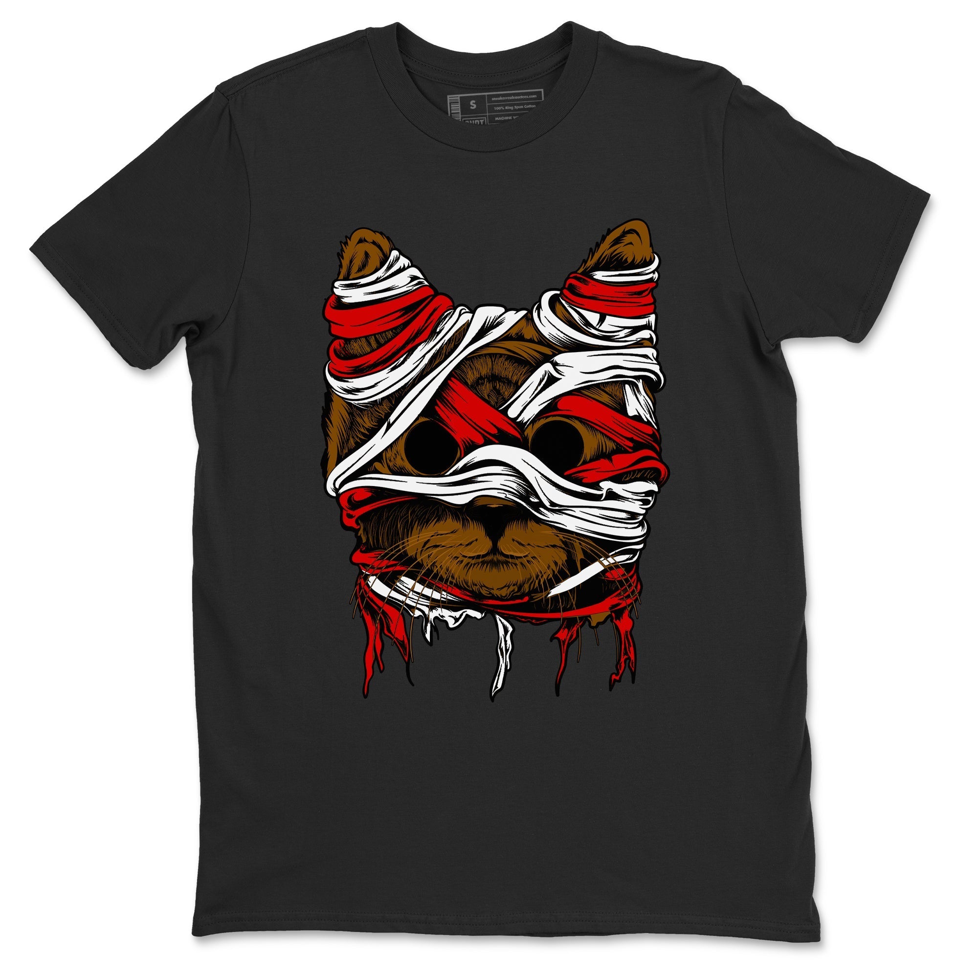 Cat Mummy snkmatch Tees - Air Jordan 5 Archaeo Brown