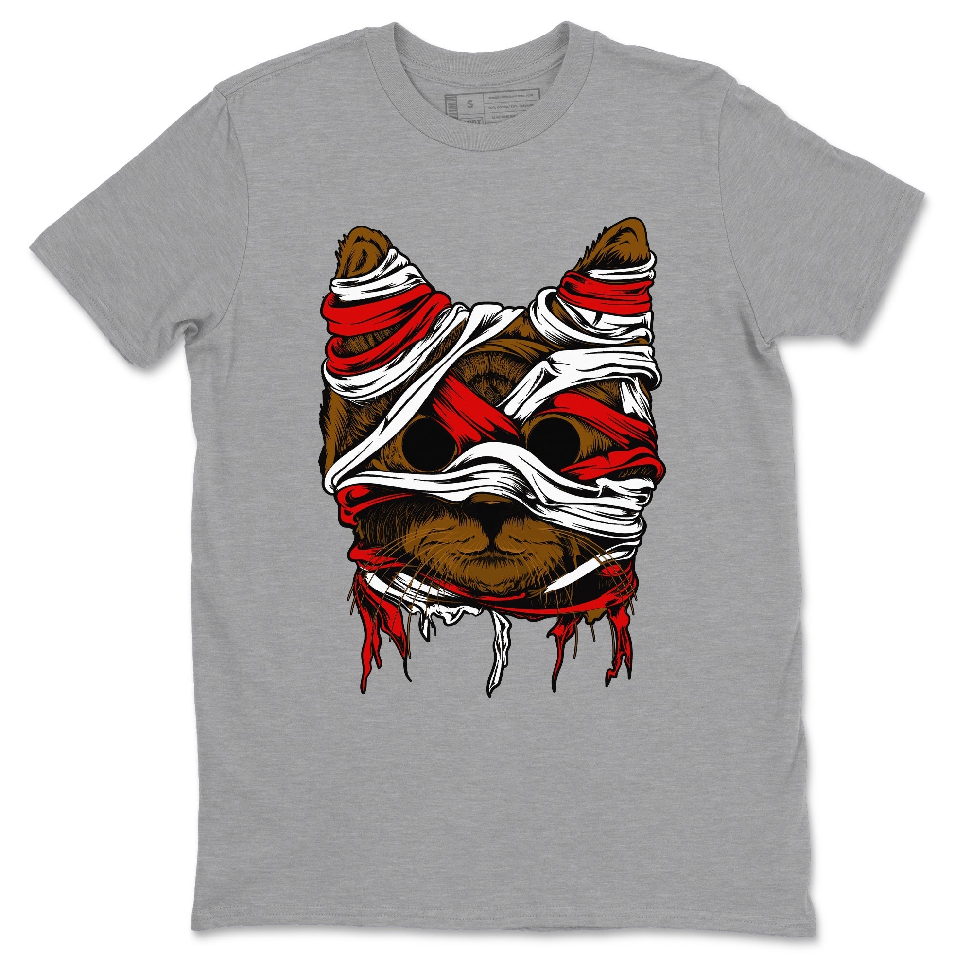 Cat Mummy snkmatch Tees - Air Jordan 5 Archaeo Brown