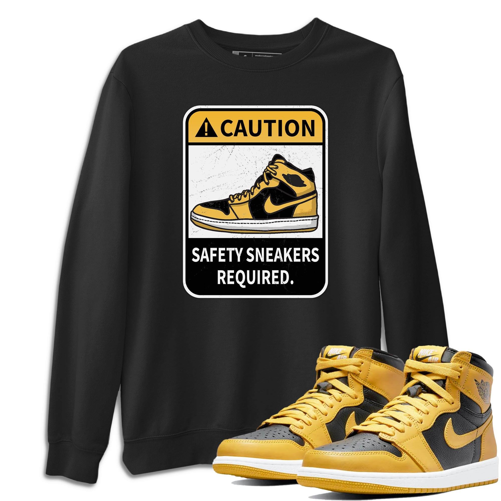 Caution Unisex Tops - Air Jordan 1 Pollen