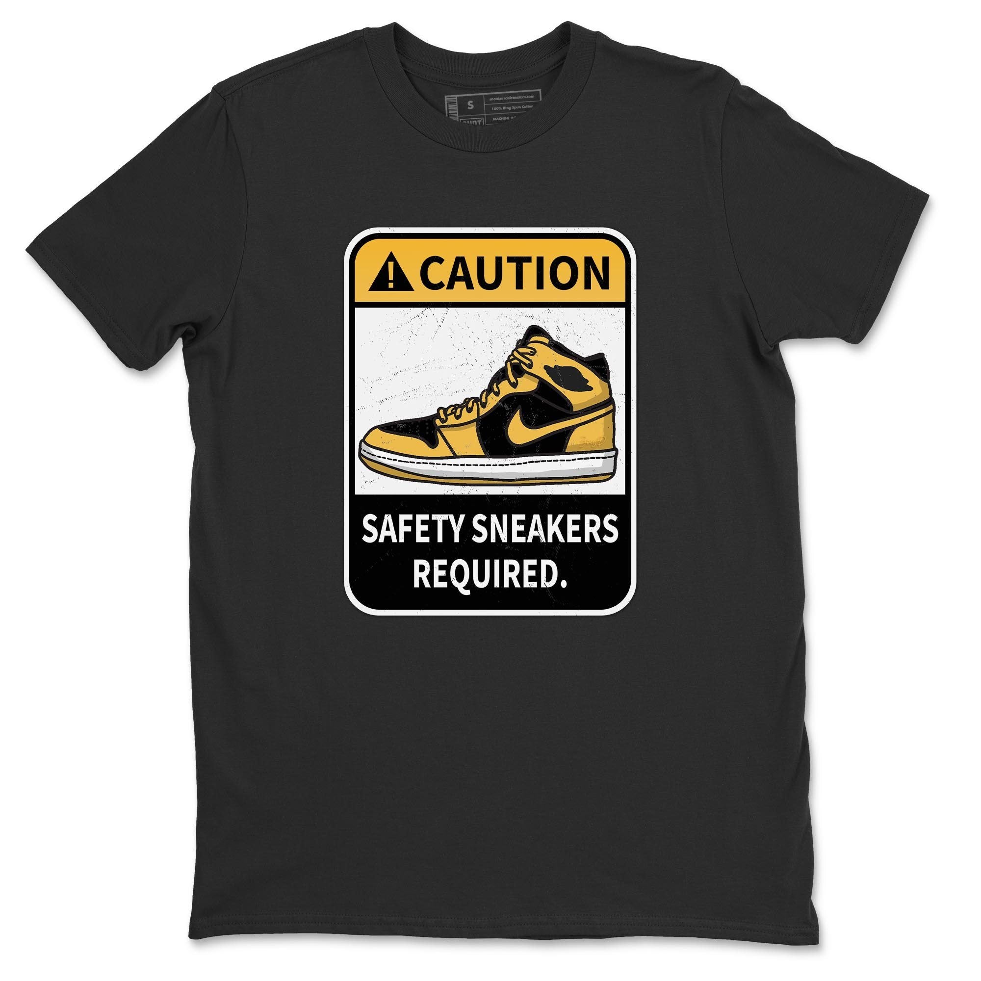 Caution Unisex Tops - Air Jordan 1 Pollen