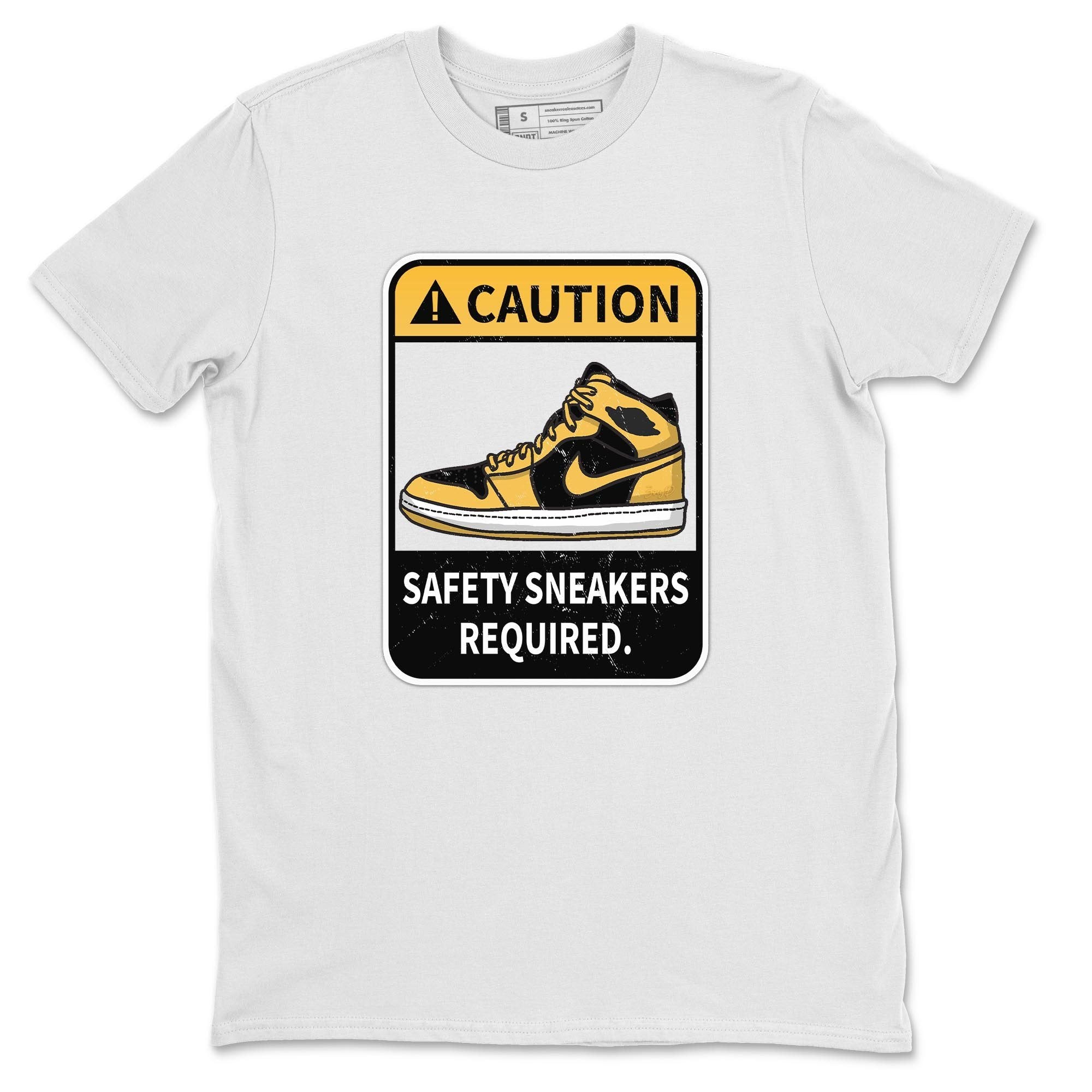 Caution Unisex Tops - Air Jordan 1 Pollen