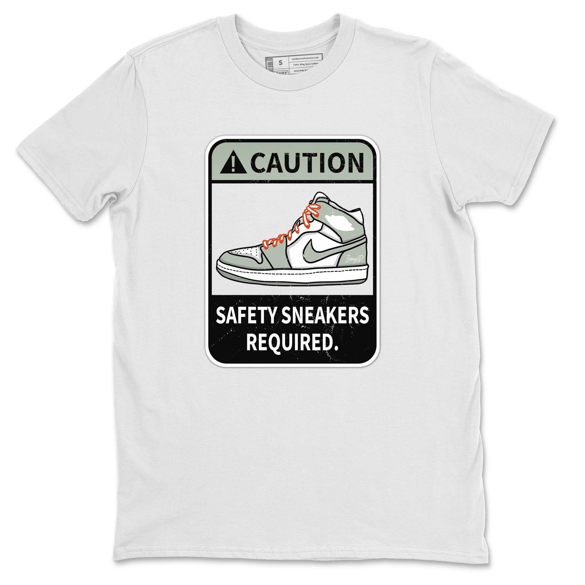Caution Unisex Tops - Air Jordan 1 Seafoam
