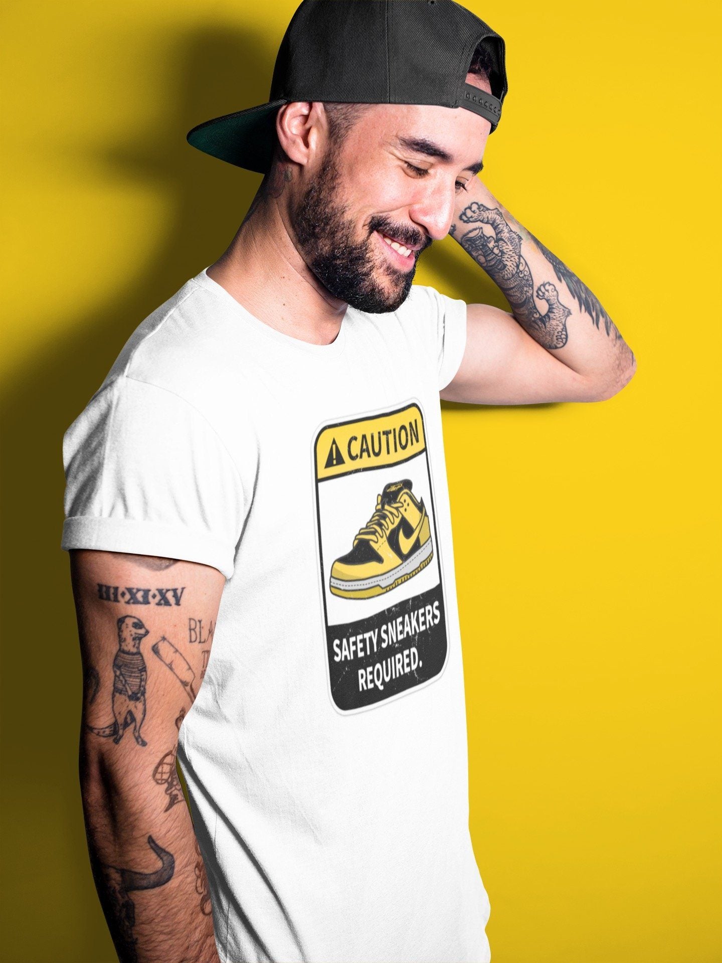 Caution Unisex Tops - Dunk Championship Goldenrod
