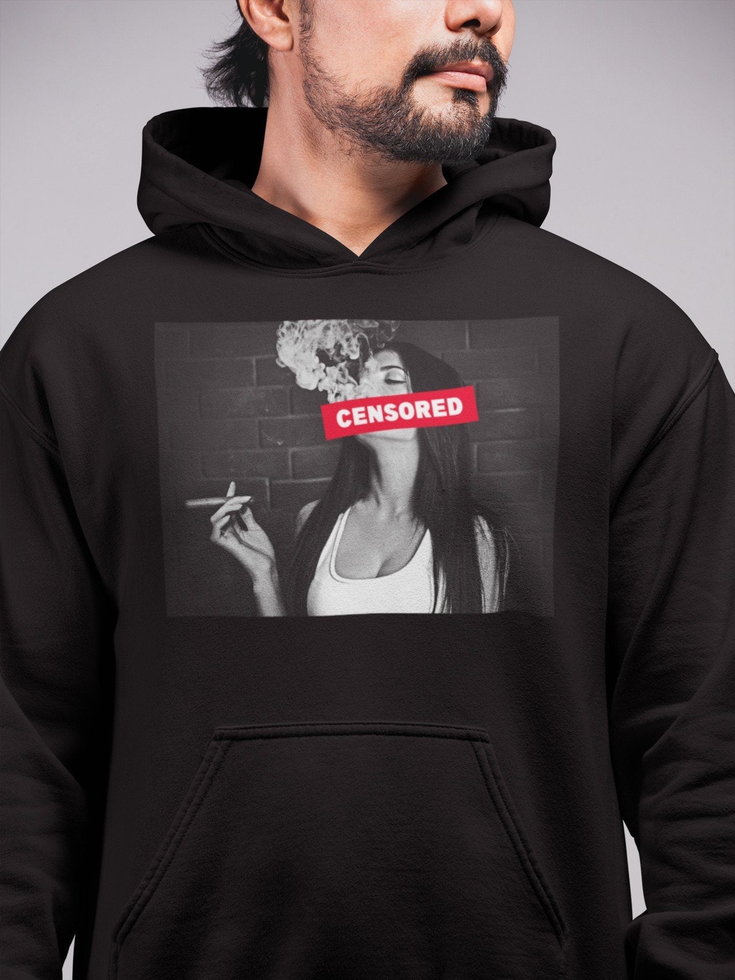 Censored Unisex Tops - Air Jordan 4 Red Thunder