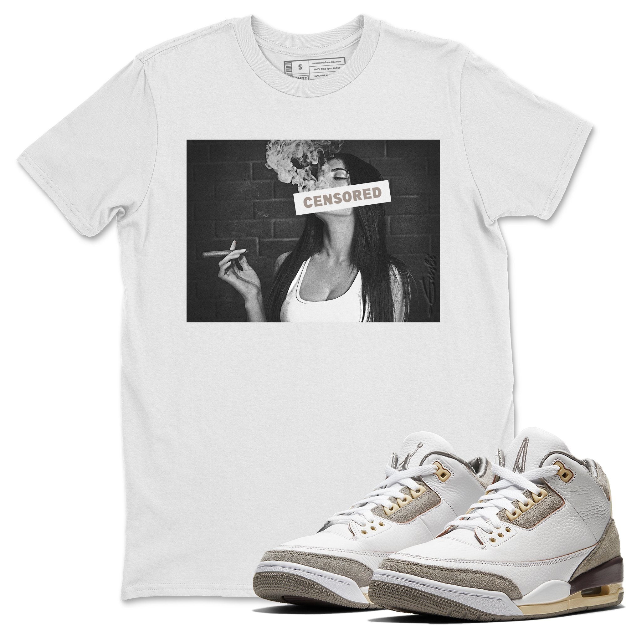 Censored Unisex Tops - Air Jordan 3 A Ma Maniere