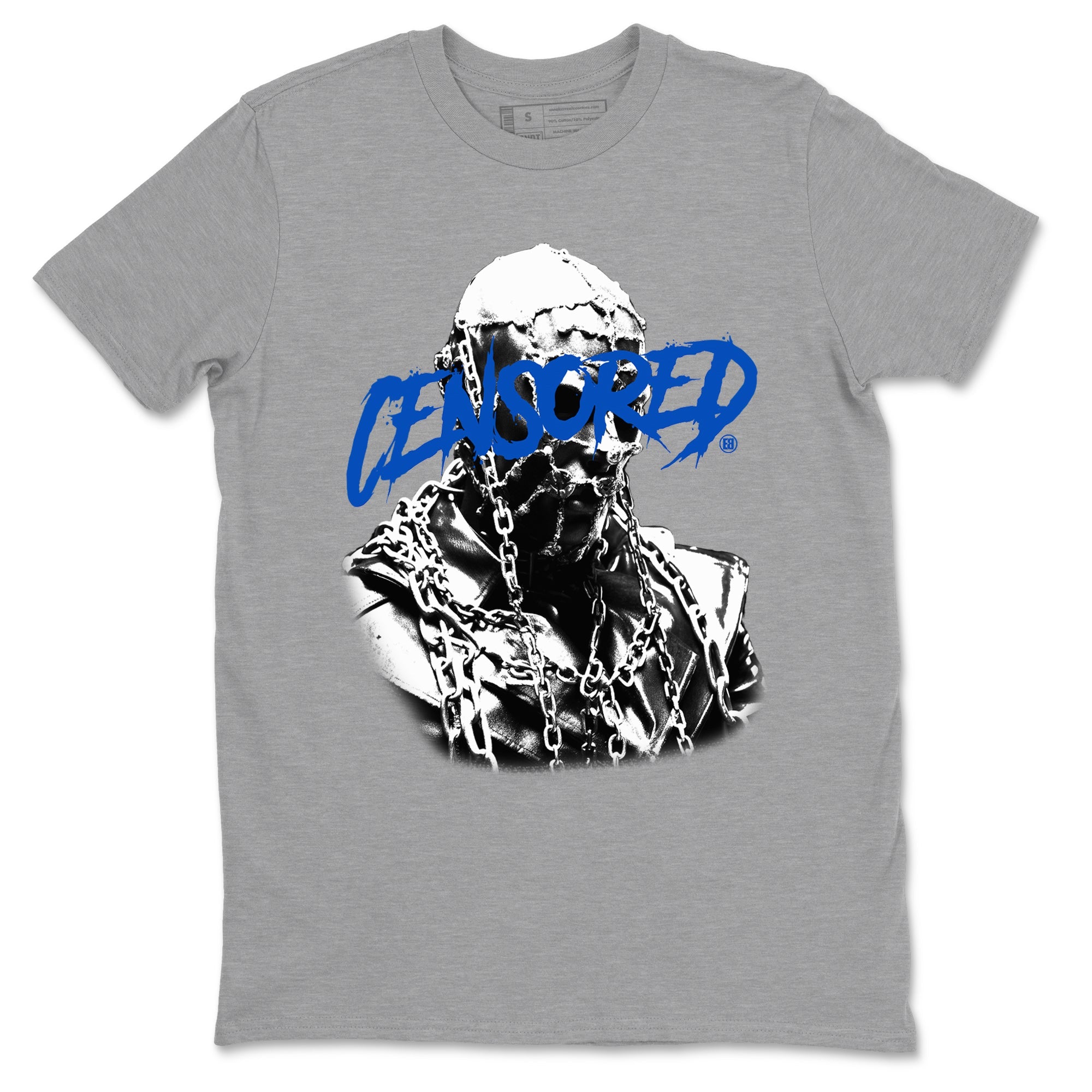 Censored Graphic snkmatch Tees - Air Jordan 1 Game Royal