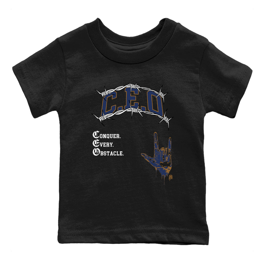 CEO snkmatch Tees Kids - Air Jordan 13 Midnight Navy