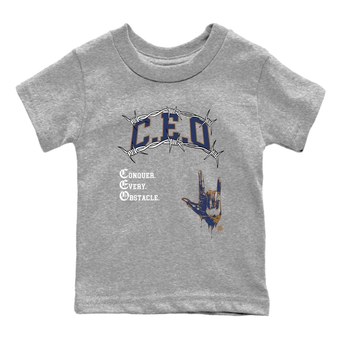 CEO snkmatch Tees Kids - Air Jordan 13 Midnight Navy