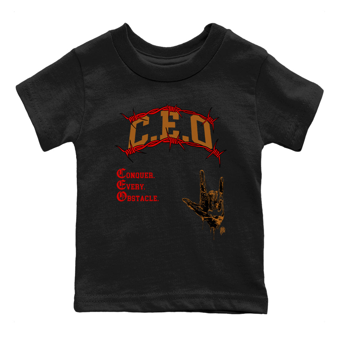 CEO snkmatch Tees Kids - Air Jordan 5 Archaeo Brown