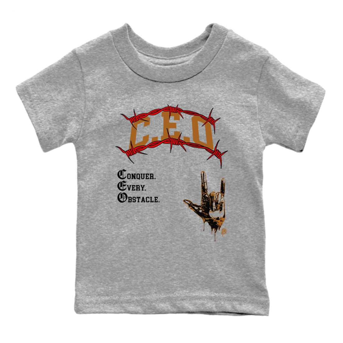 CEO snkmatch Tees Kids - Air Jordan 5 Archaeo Brown