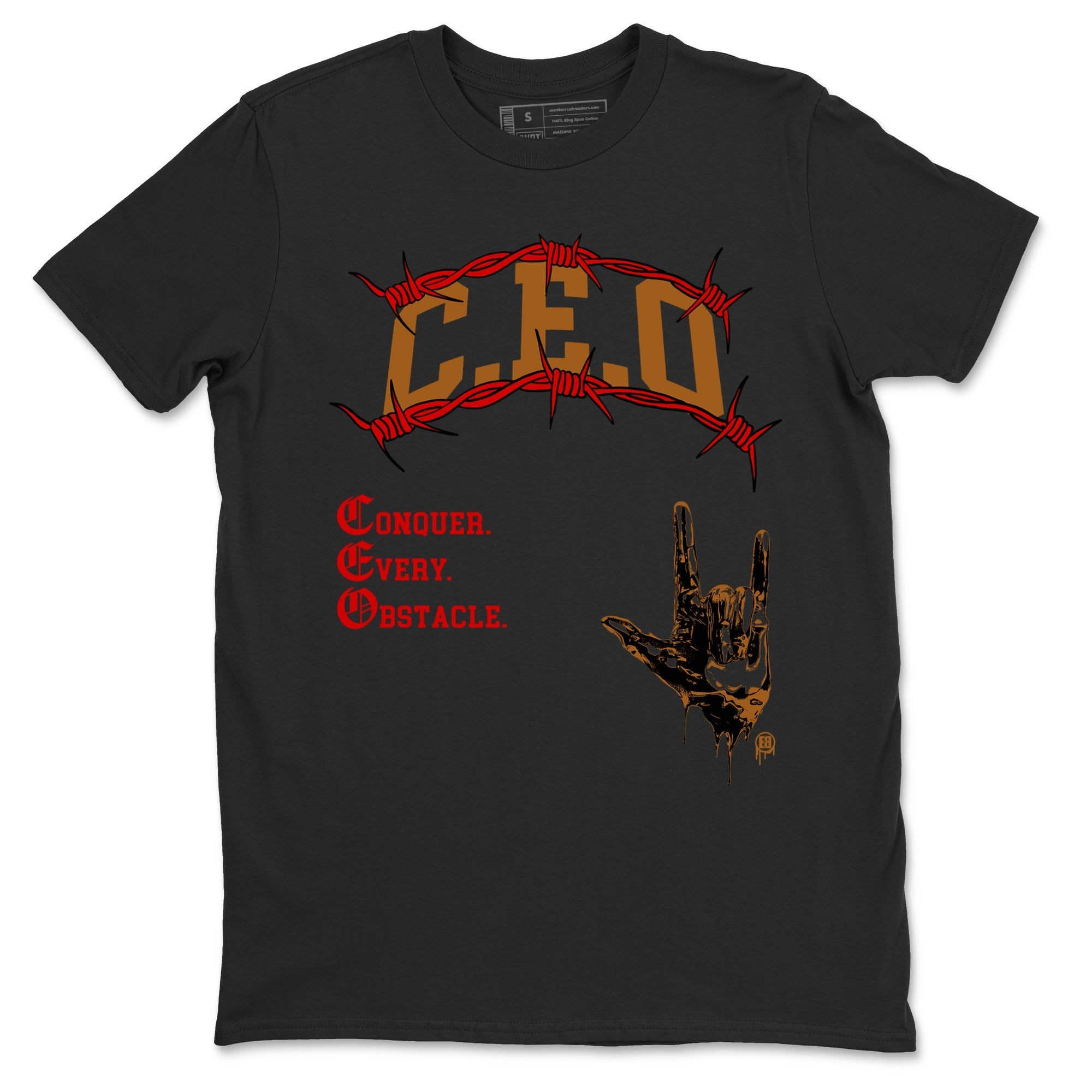CEO snkmatch Tees - Air Jordan 5 Archaeo Brown