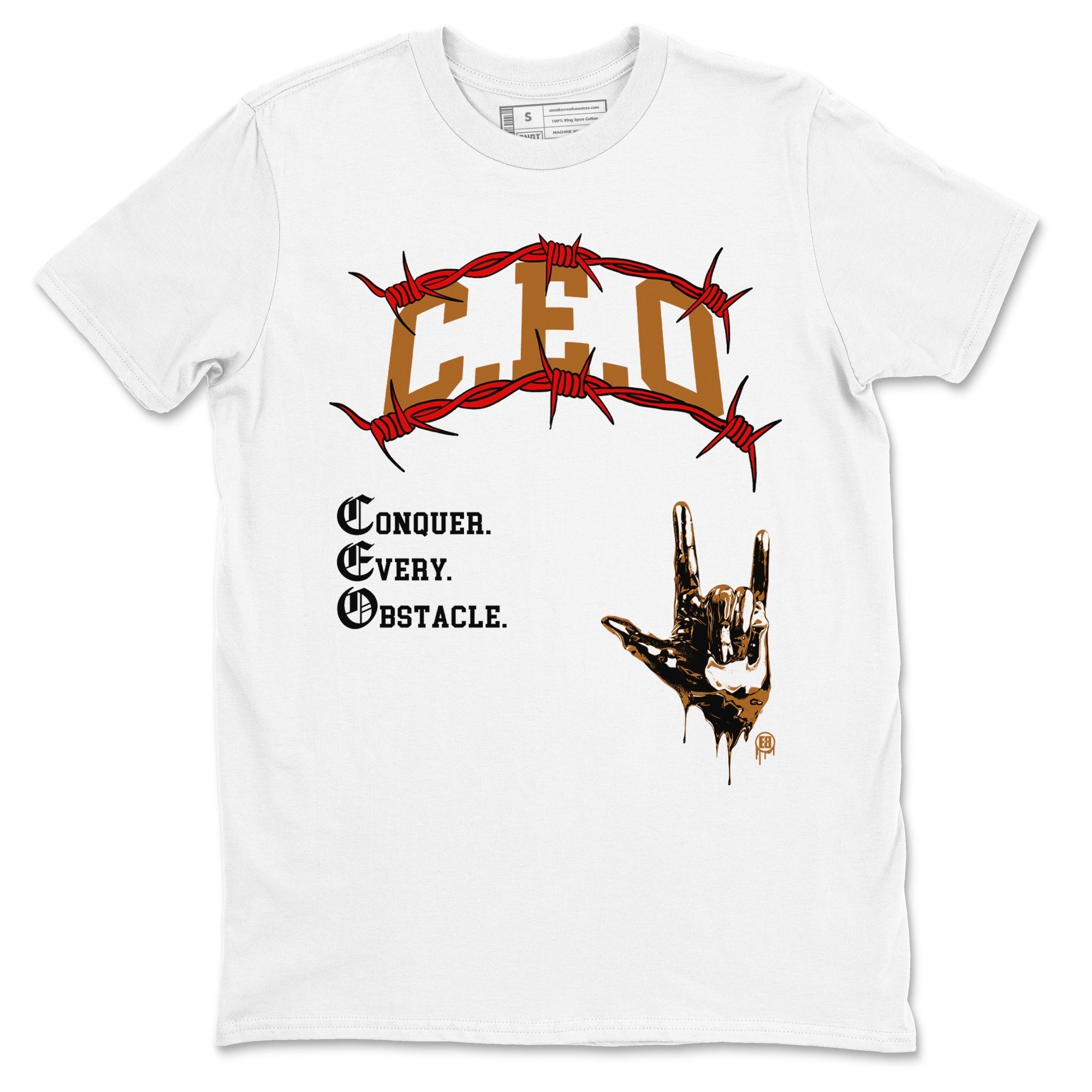 CEO snkmatch Tees - Air Jordan 5 Archaeo Brown