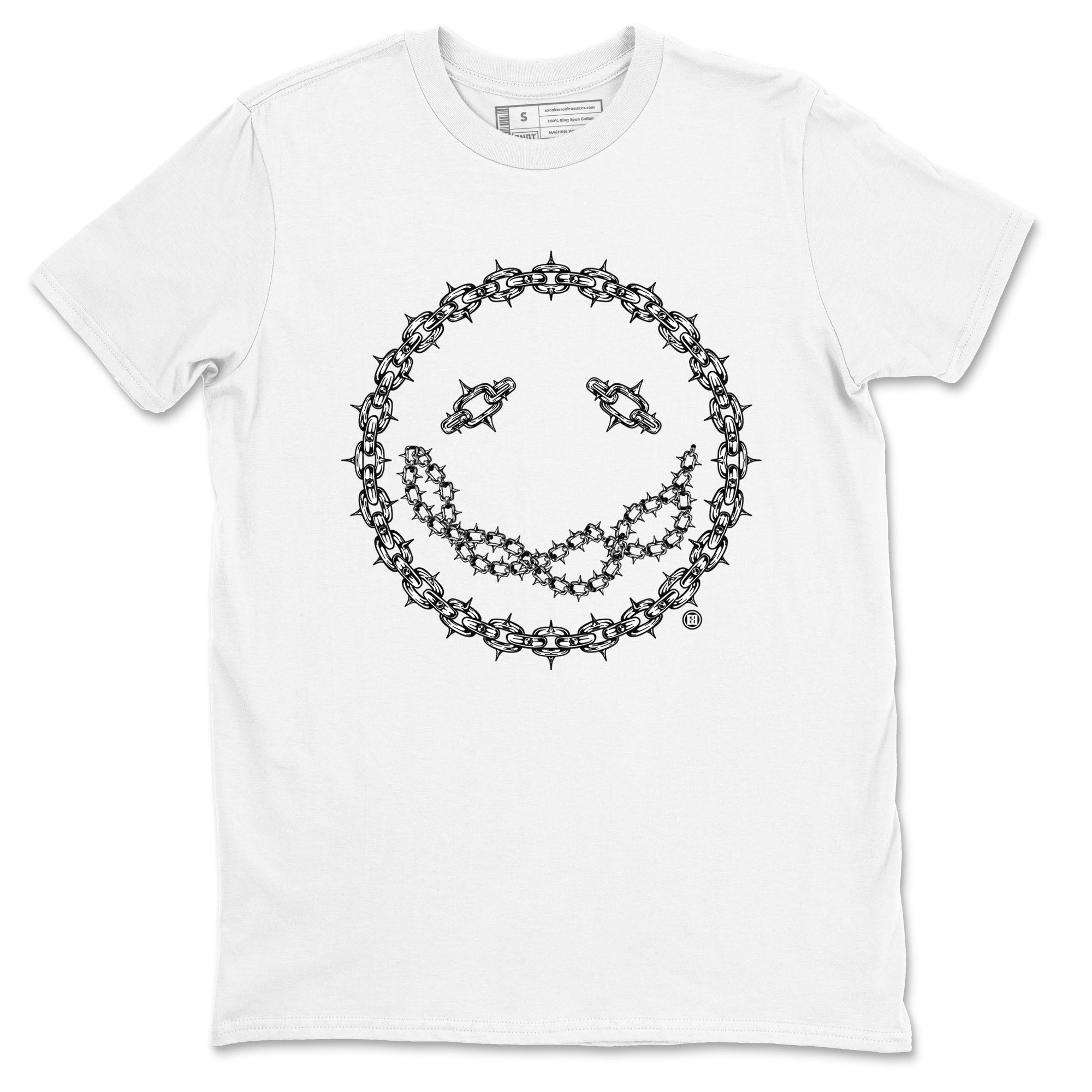 Chain Smile snkmatch Tees - Air Jordan 1 Black White