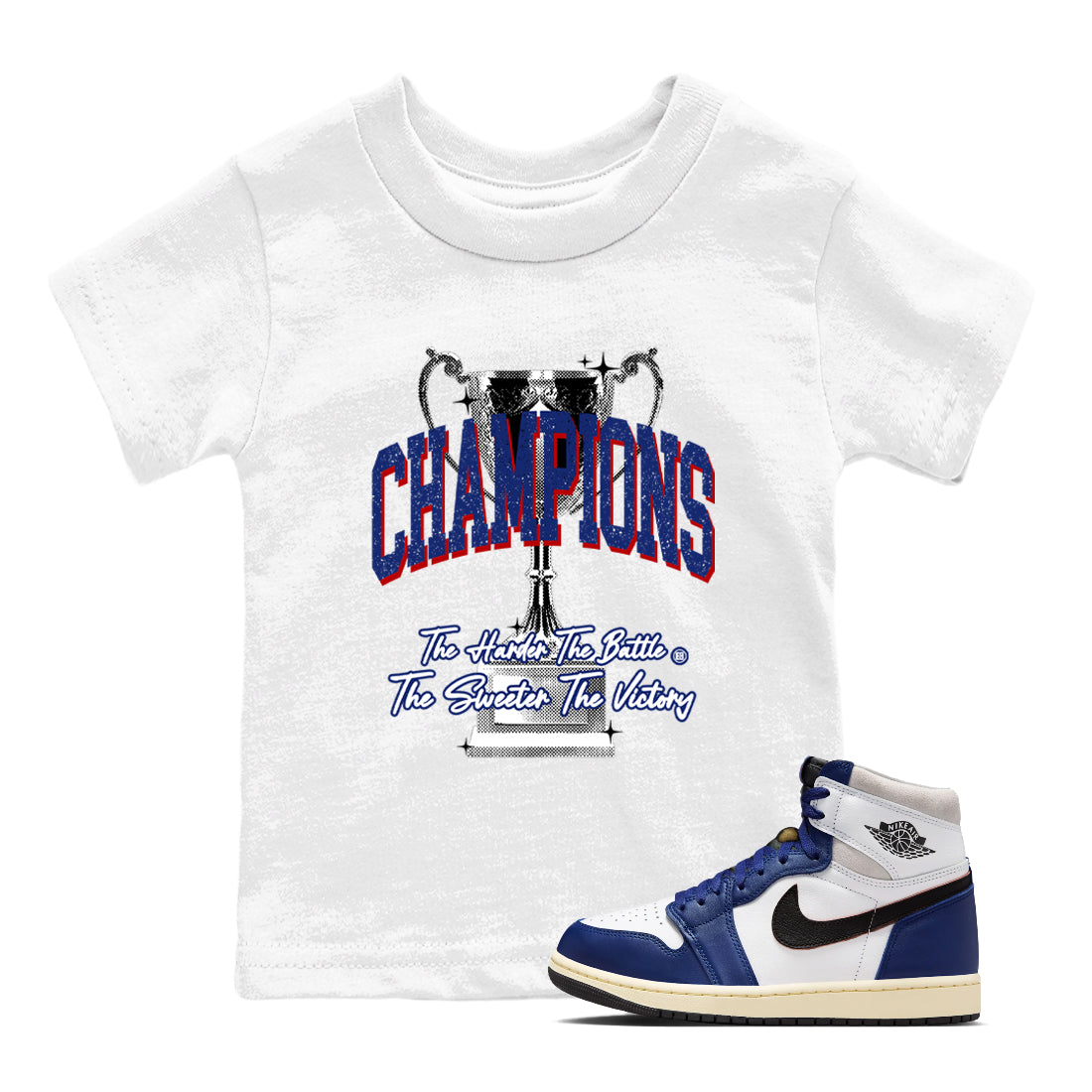 Champions Trophy snkmatch Tees Kids - Air Jordan 1 Rare Air