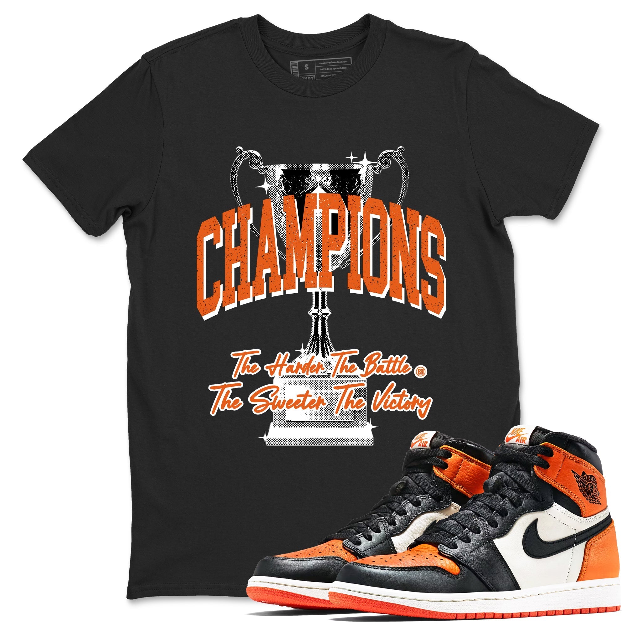 Champions Trophy snkmatch Tees - Air Jordan 1 Shattered Backboard