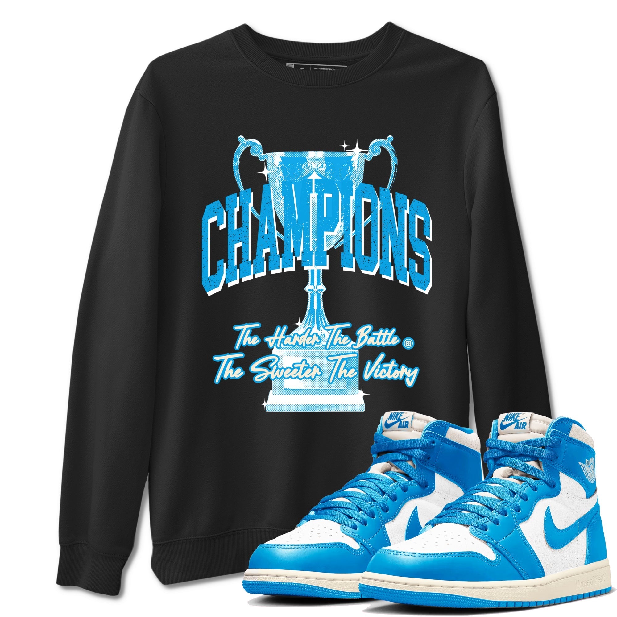 Champions Trophy snkmatch Tees - Air Jordan 1 UNC Reimagined