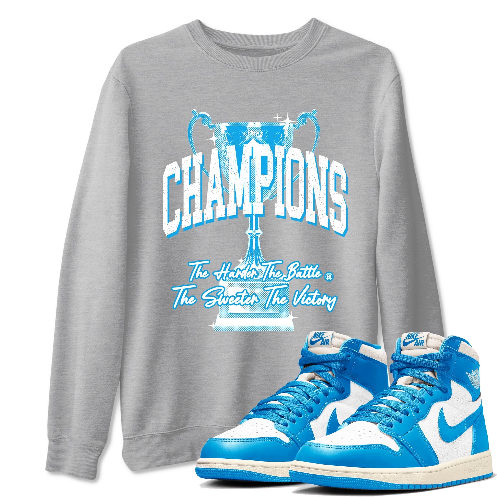 Champions Trophy snkmatch Tees - Air Jordan 1 UNC Reimagined