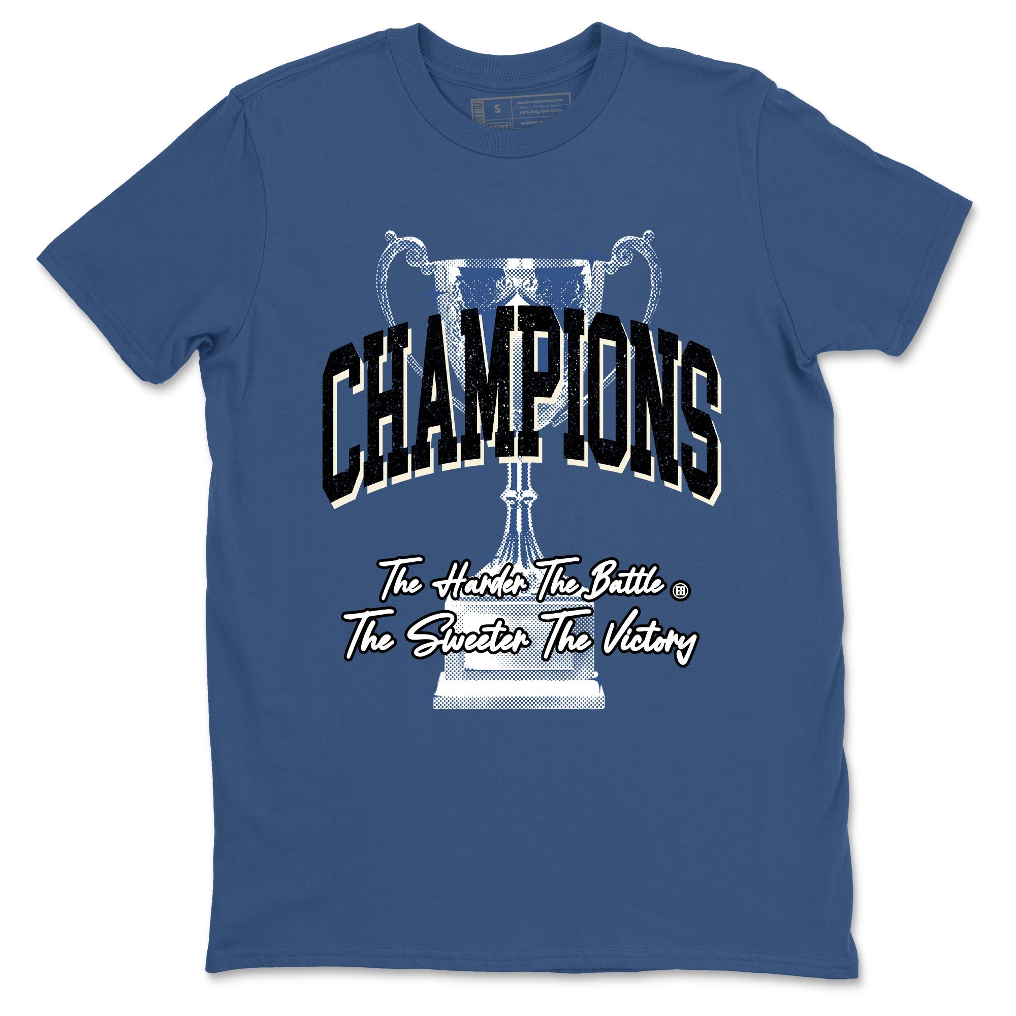 Champions Trophy snkmatch Tees - Air Jordan 3 A Ma Maniere x Diffused Blue