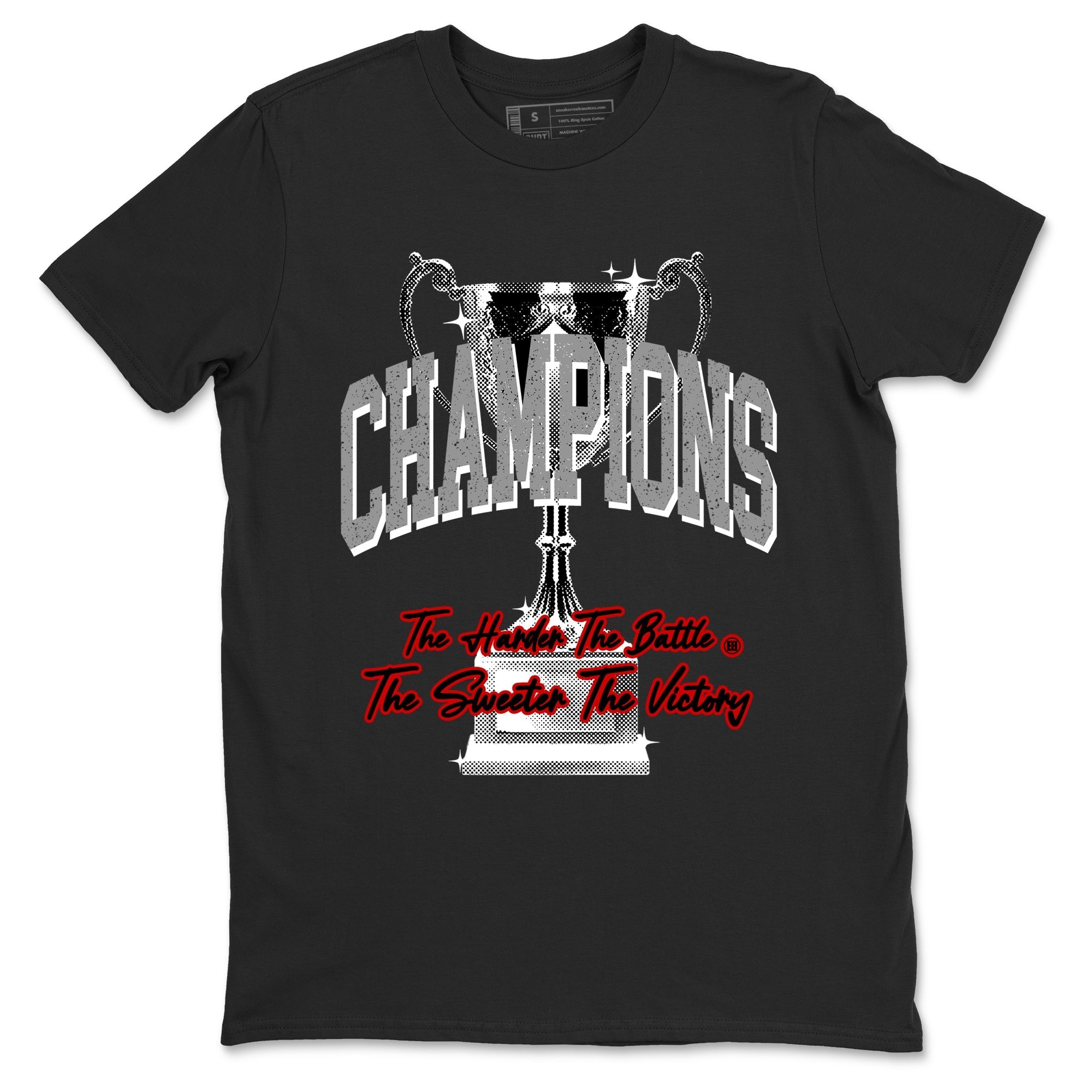Champions Trophy snkmatch Tees - Air Jordan 4 White Cement