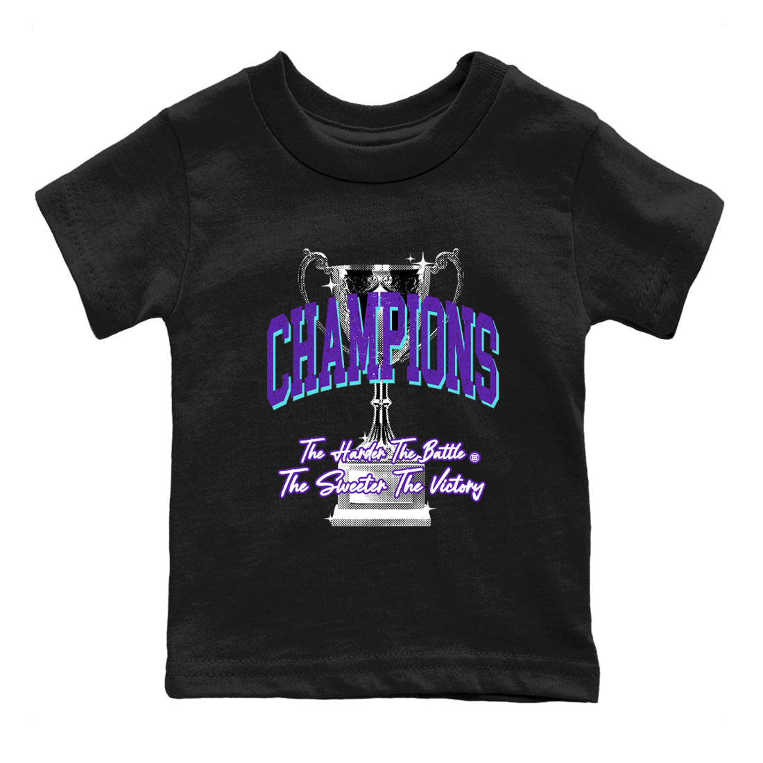 Champions Trophy snkmatch Tees Kids - Air Jordan 5 Grape