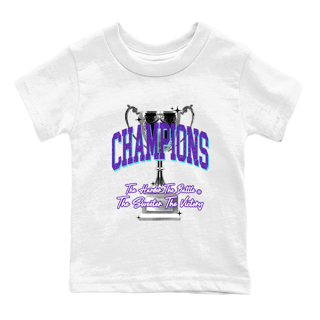 Champions Trophy snkmatch Tees Kids - Air Jordan 5 Grape