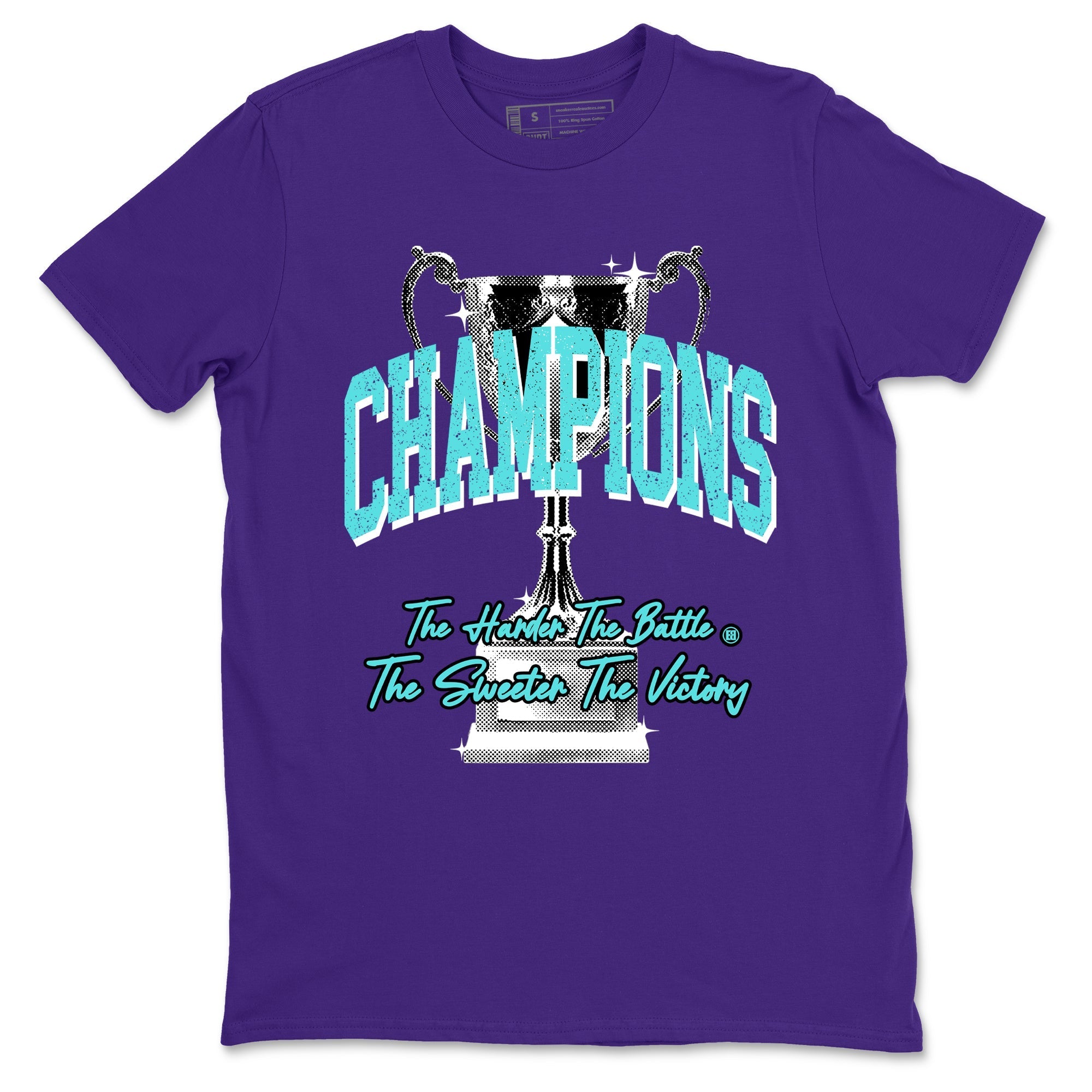 Champions Trophy snkmatch Tees - Air Jordan 5 Grape