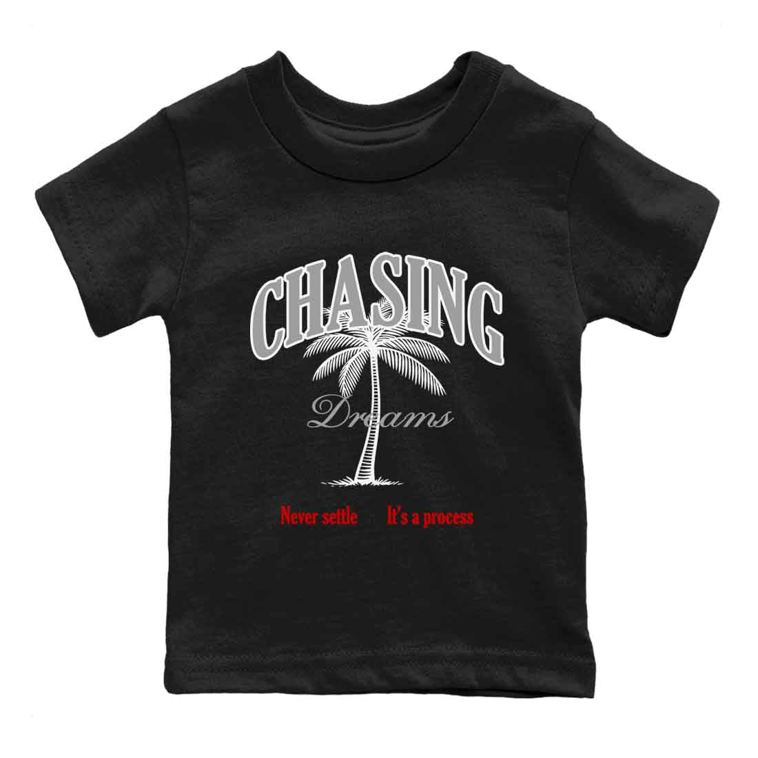 Chasing Dreams snkmatch Tees Kids - Air Jordan 4 White Cement
