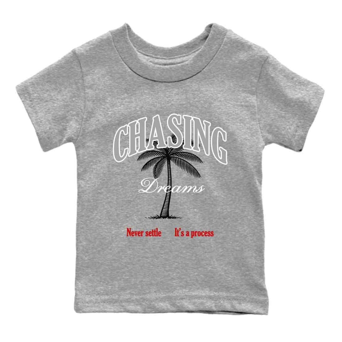 Chasing Dreams snkmatch Tees Kids - Air Jordan 4 White Cement