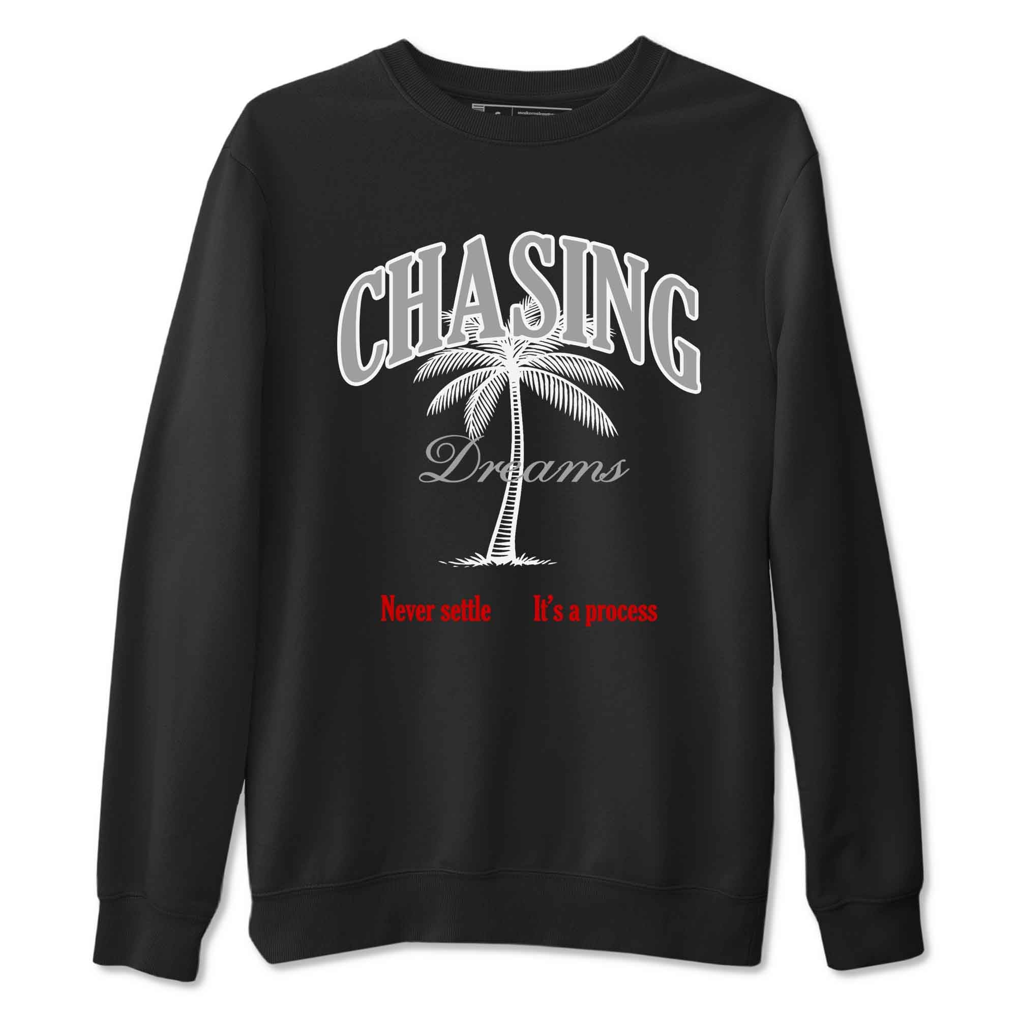Chasing Dreams snkmatch Tees - Air Jordan 4 White Cement