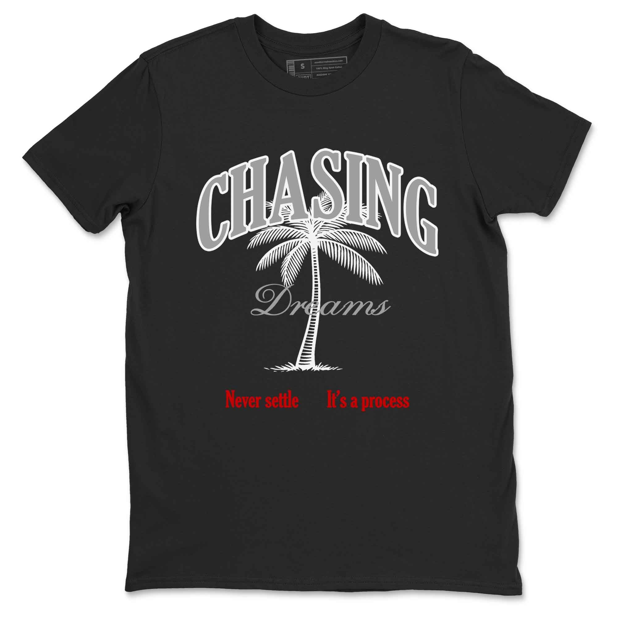 Chasing Dreams snkmatch Tees - Air Jordan 4 White Cement