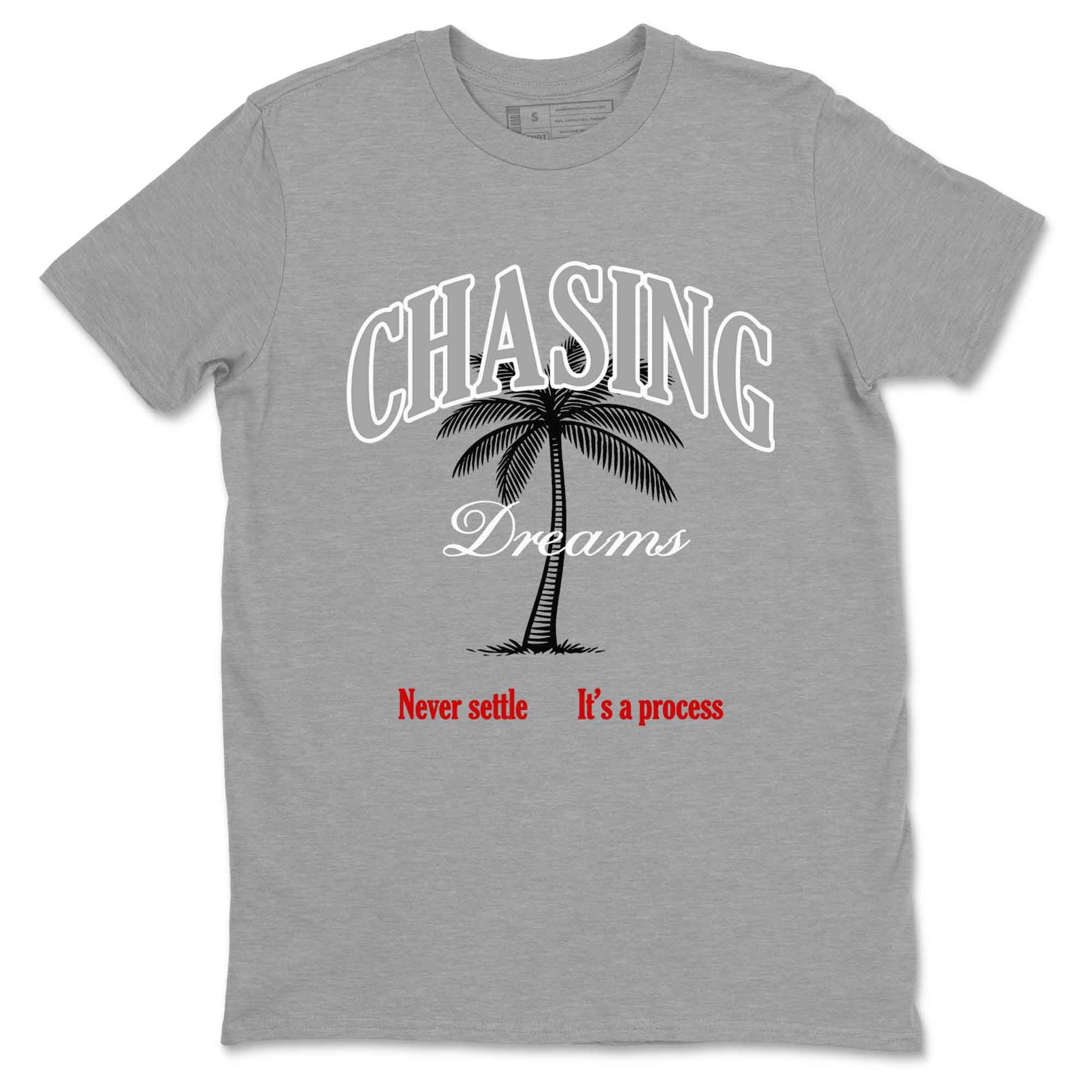 Chasing Dreams snkmatch Tees - Air Jordan 4 White Cement