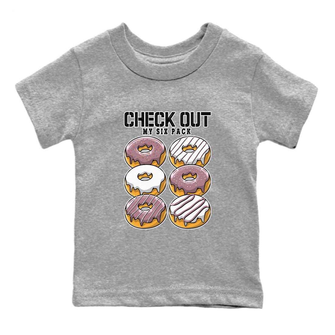 Check Out My Six Pack snkmatch Tee Kids - Air Jordan 1 Mauve