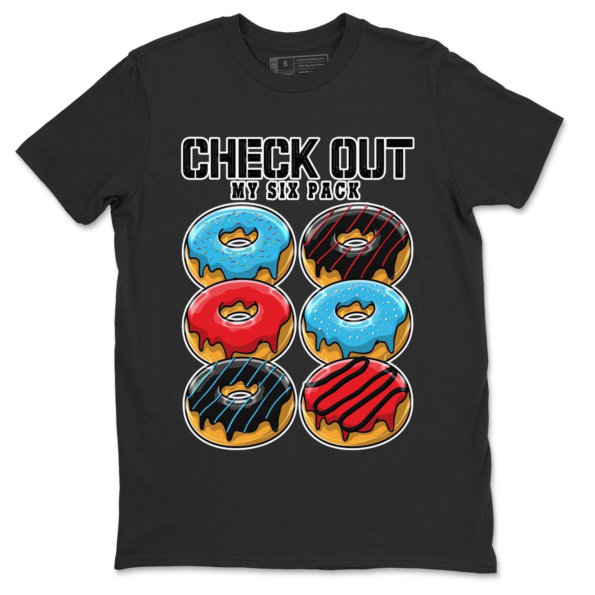 Check Out My Six Pack snkmatch Tee - Air Jordan 1 UNC to Chicago