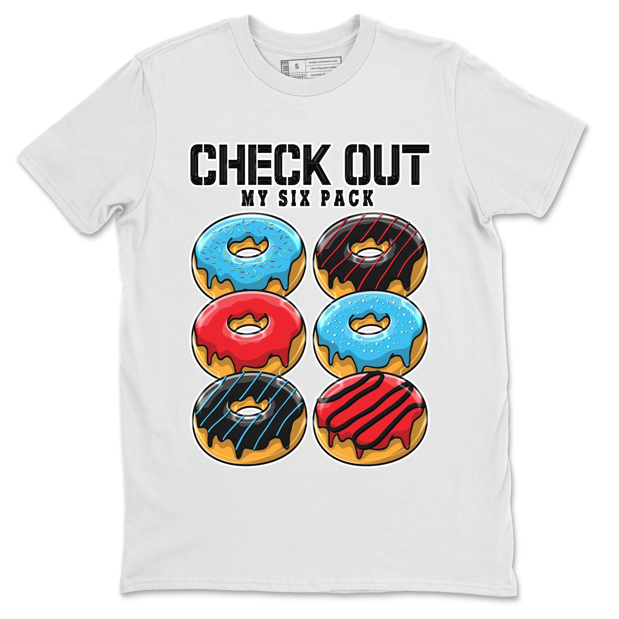Check Out My Six Pack snkmatch Tee - Air Jordan 1 UNC to Chicago