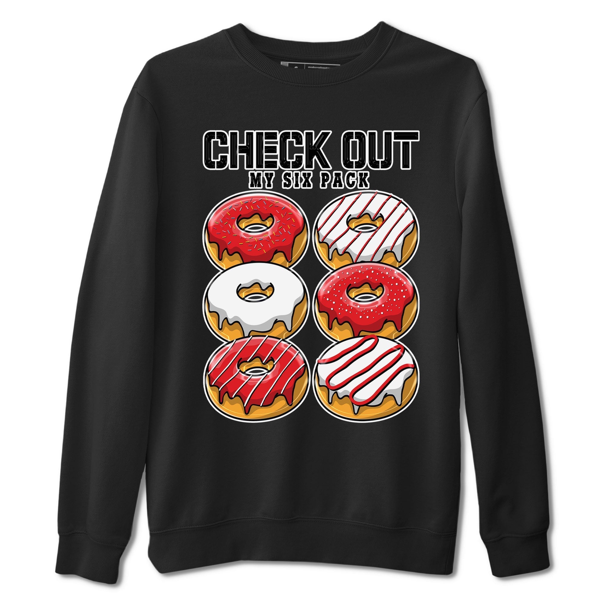Check Out My Six Pack snkmatch Tee - Air Jordan 1 University Red
