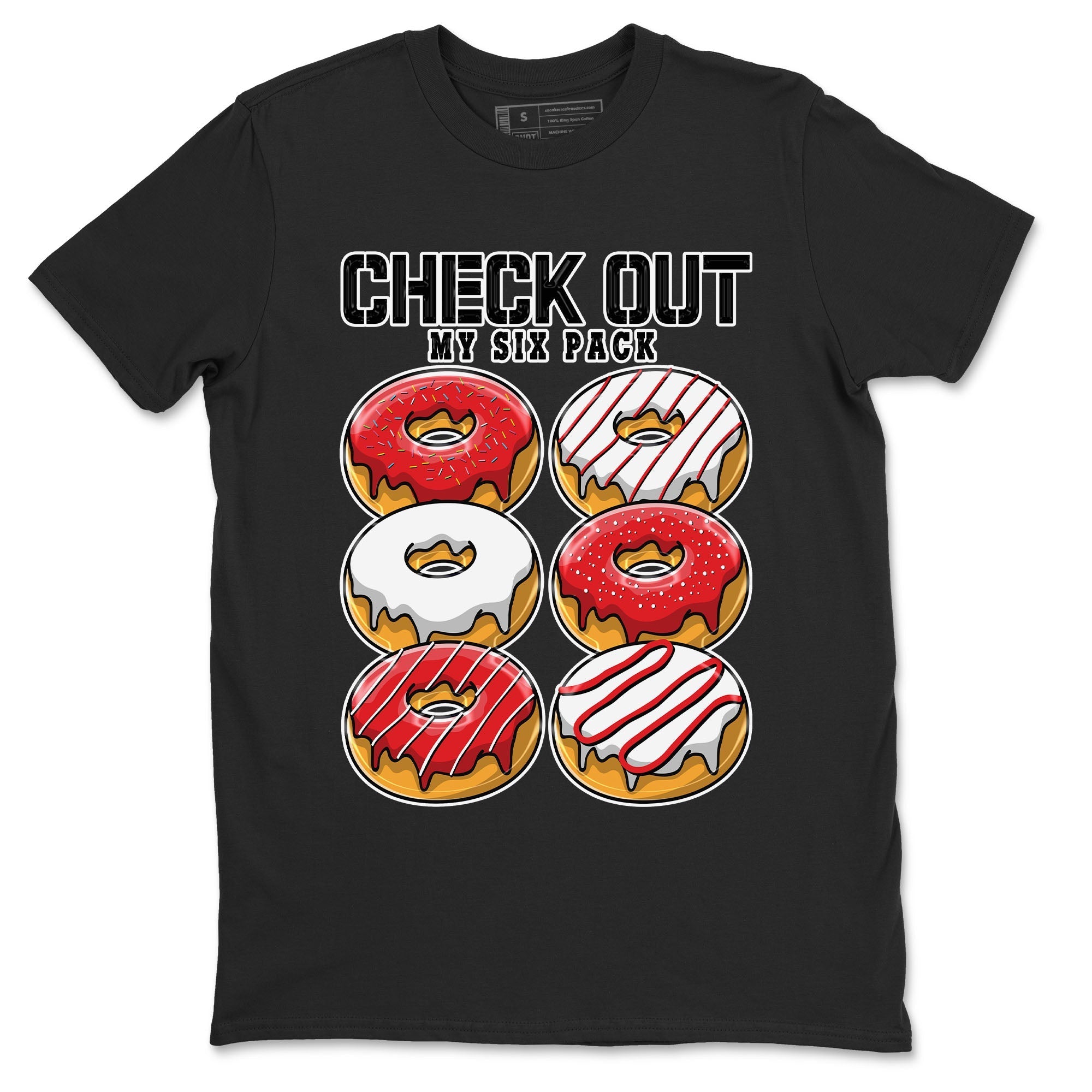 Check Out My Six Pack snkmatch Tee - Air Jordan 1 University Red
