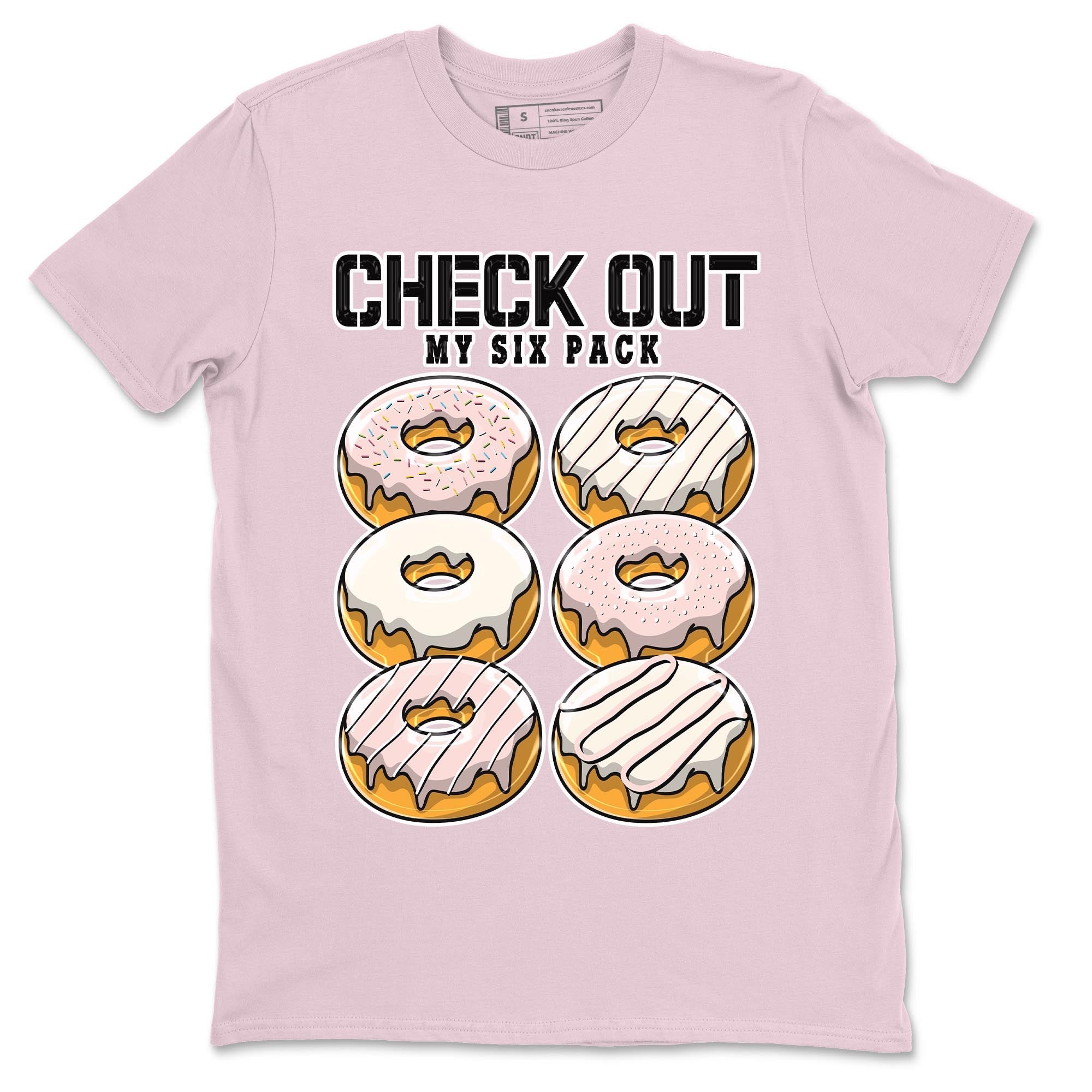 Check Out My Six Pack Unisex Tops - Air Jordan 1 Washed Pink