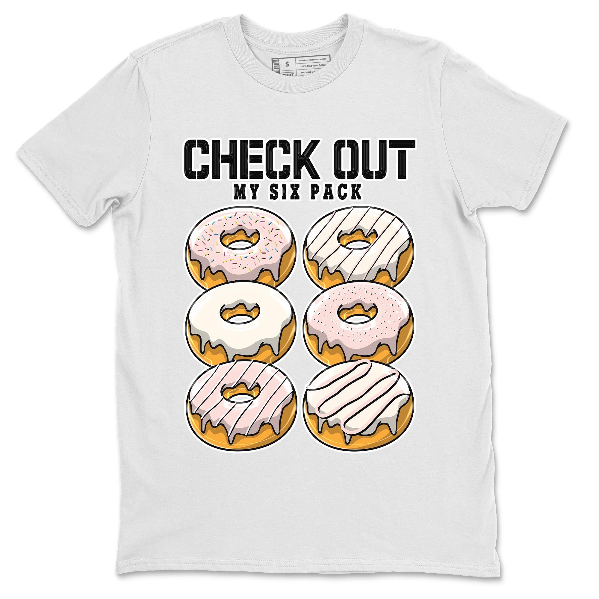 Check Out My Six Pack Unisex Tops - Air Jordan 1 Washed Pink