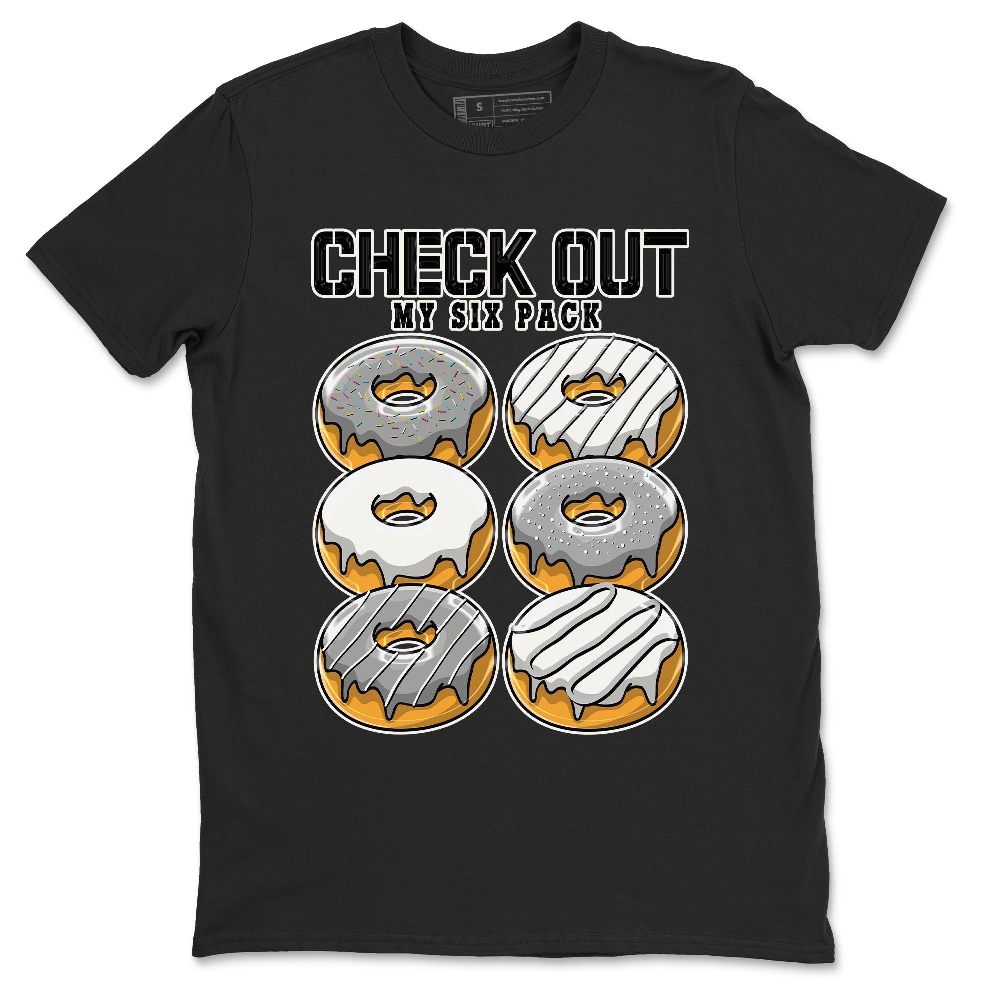 Check Out My Six Pack snkmatch Tee - Air Jordan 4 Frozen Moments