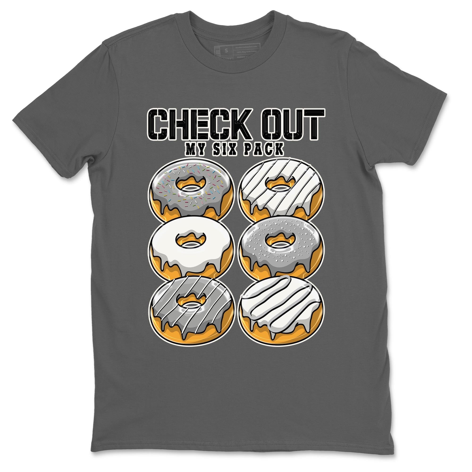 Check Out My Six Pack snkmatch Tee - Air Jordan 4 Frozen Moments