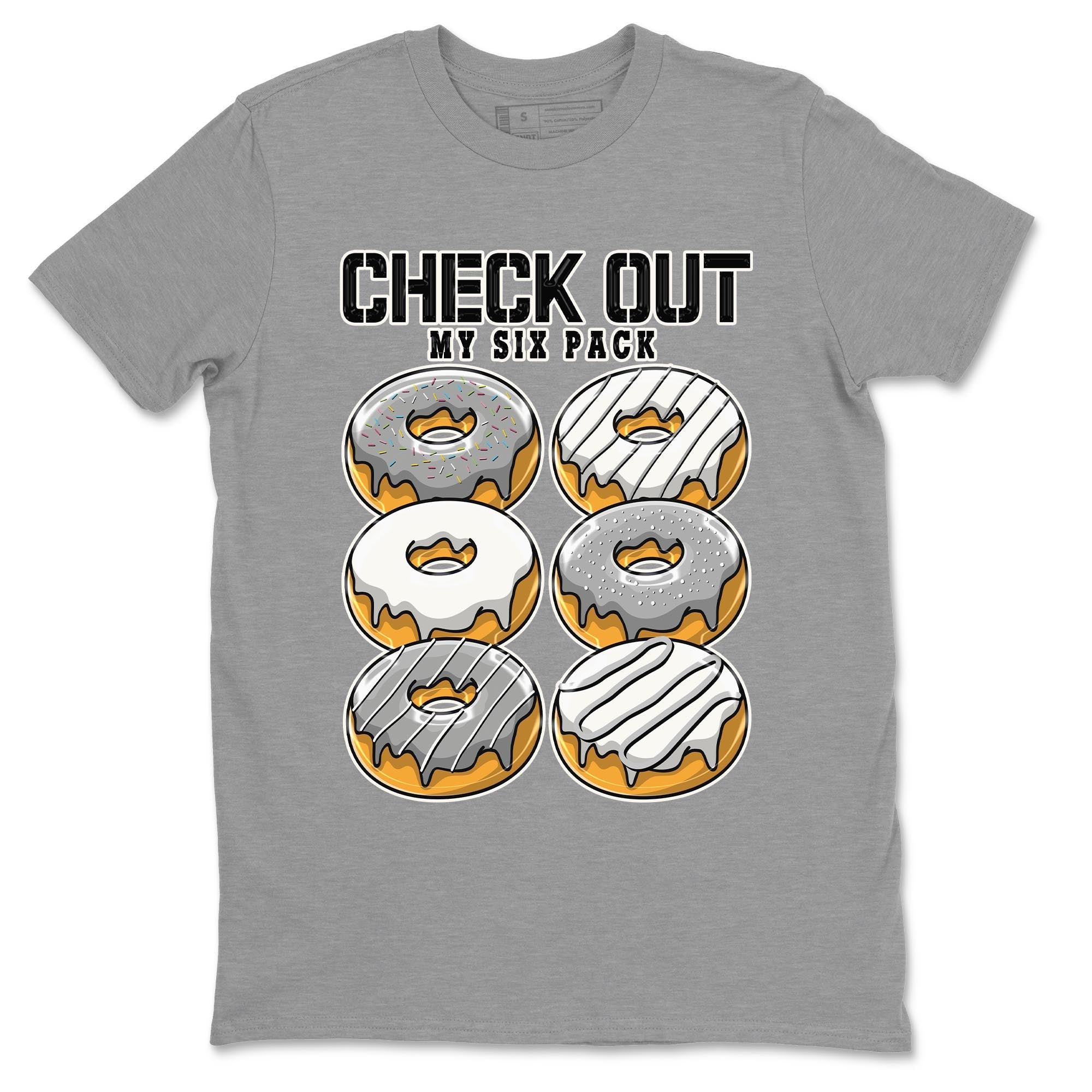 Check Out My Six Pack snkmatch Tee - Air Jordan 4 Frozen Moments
