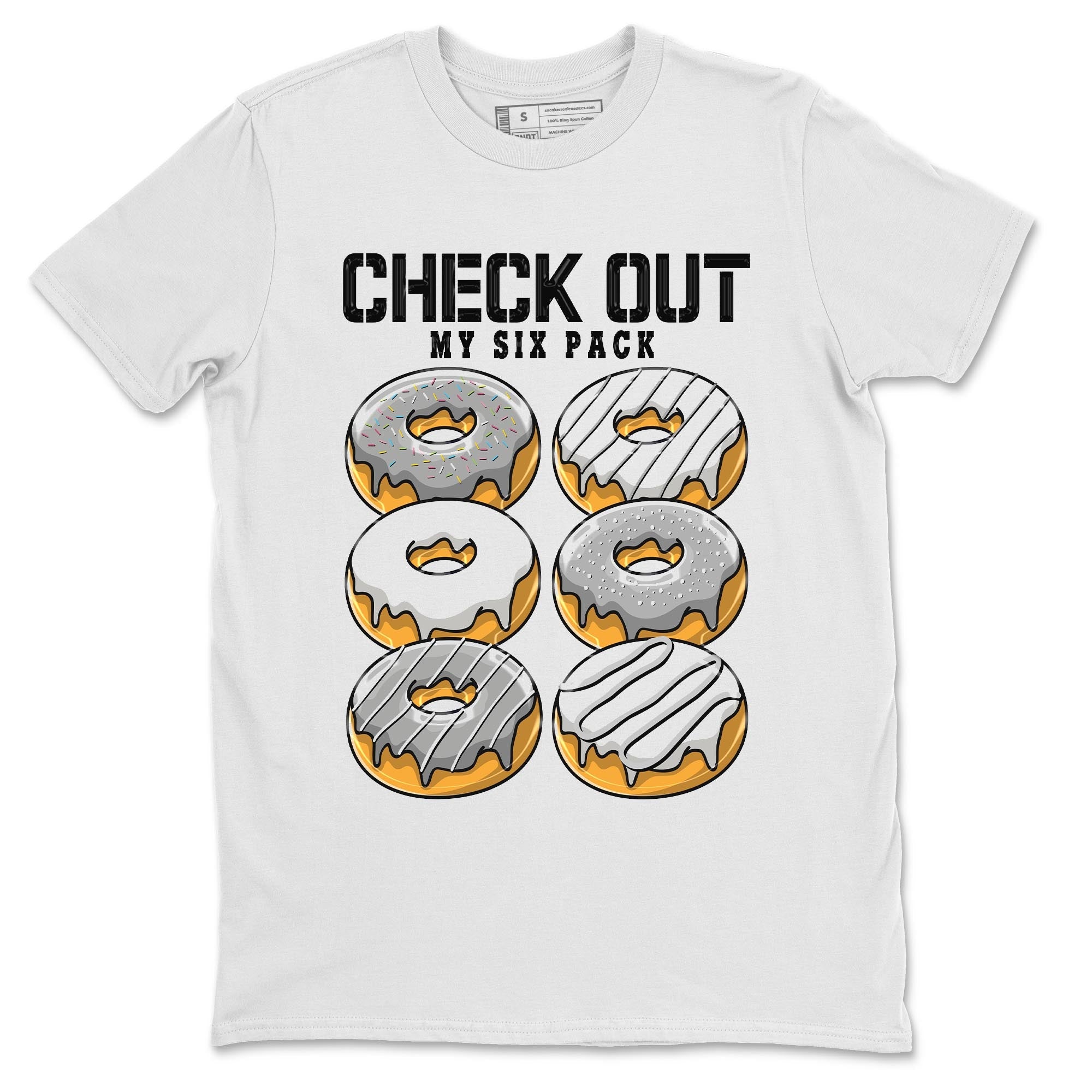 Check Out My Six Pack snkmatch Tee - Air Jordan 4 Frozen Moments