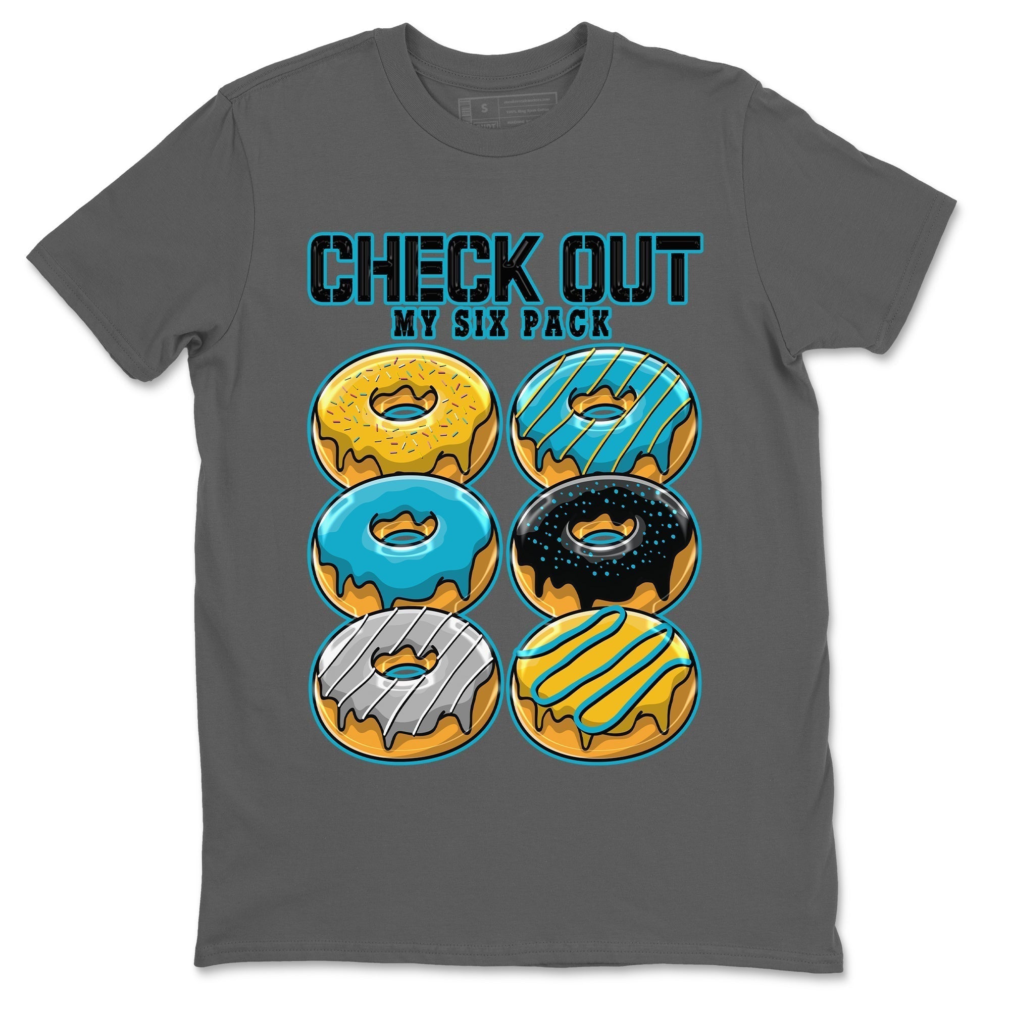 Check Out My Six Pack Unisex Tops - Air Jordan 5 Aqua