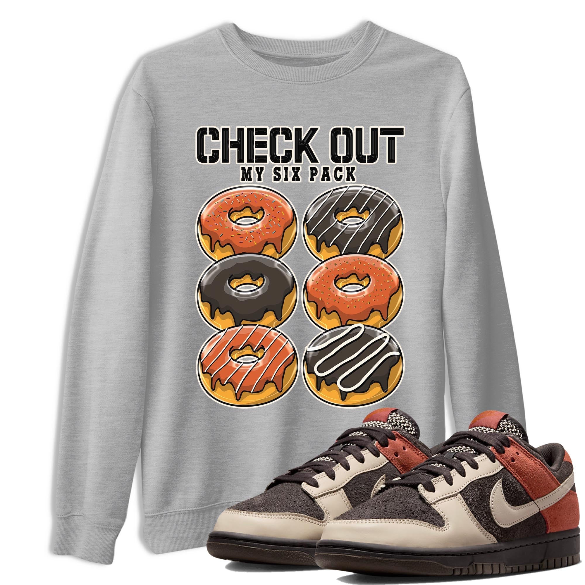 Check Out My Six Pack snkmatch Tee - Dunk Red Panda