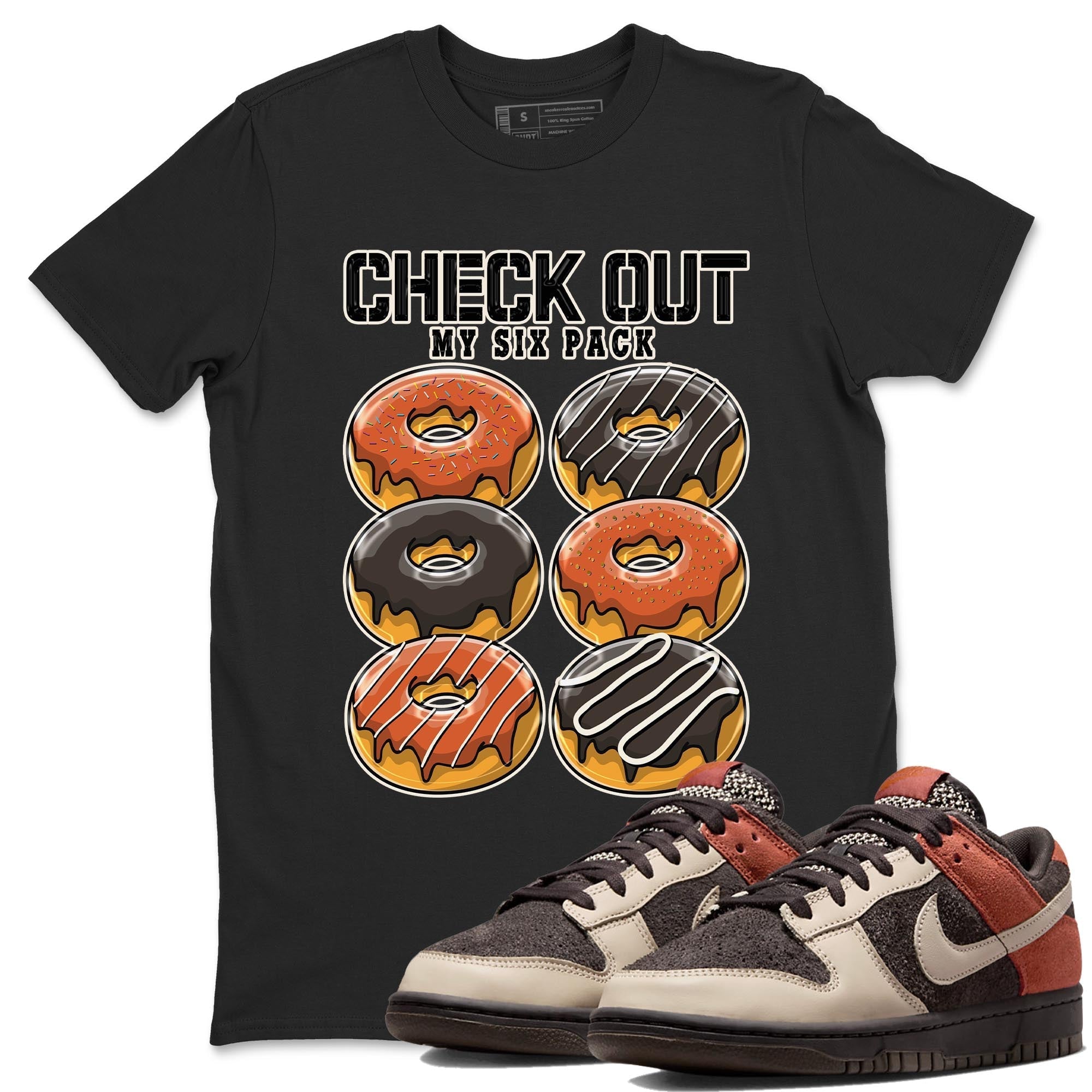 Check Out My Six Pack snkmatch Tee - Dunk Red Panda