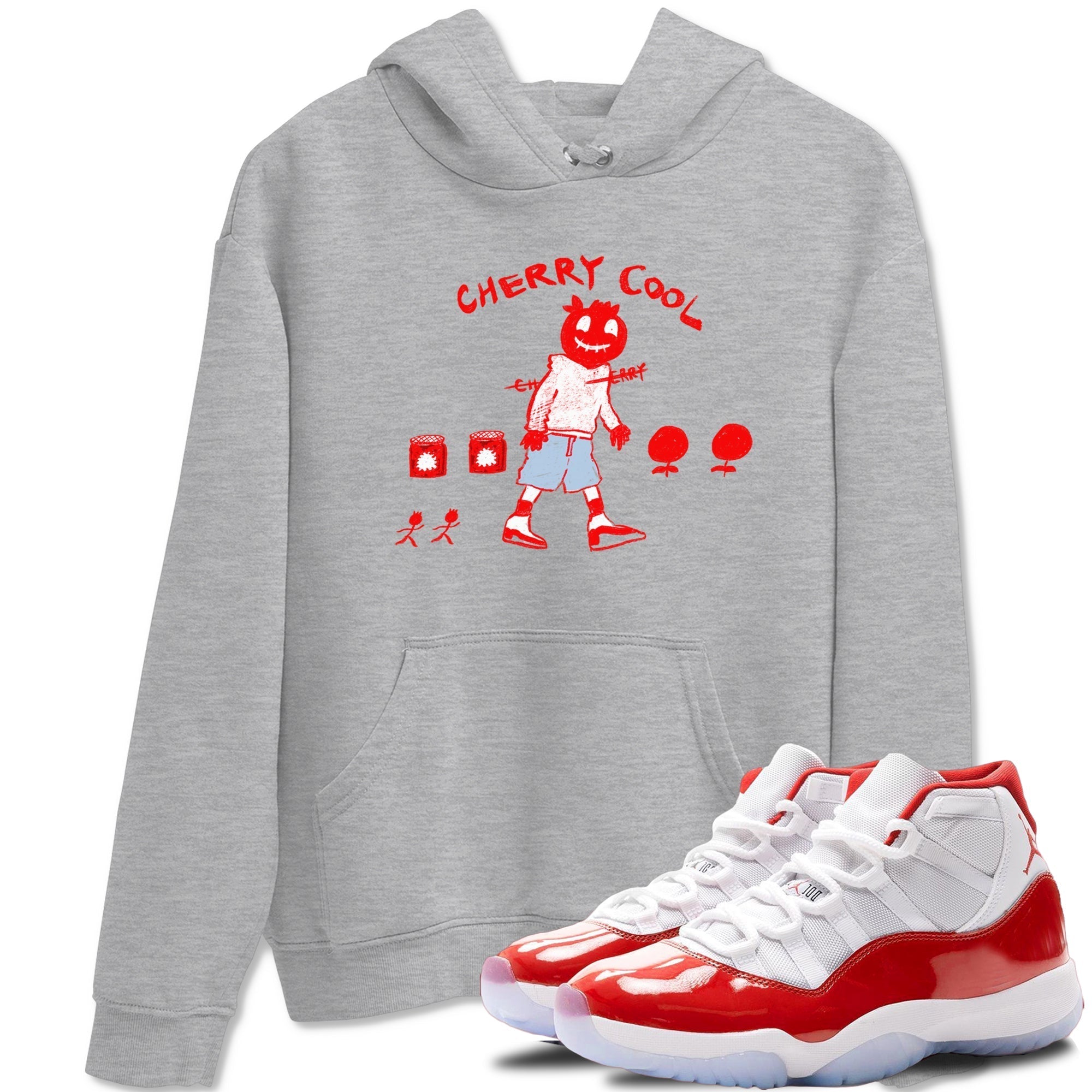 Cherry Cool snkmatch Tees - Air Jordan 11 Cherry